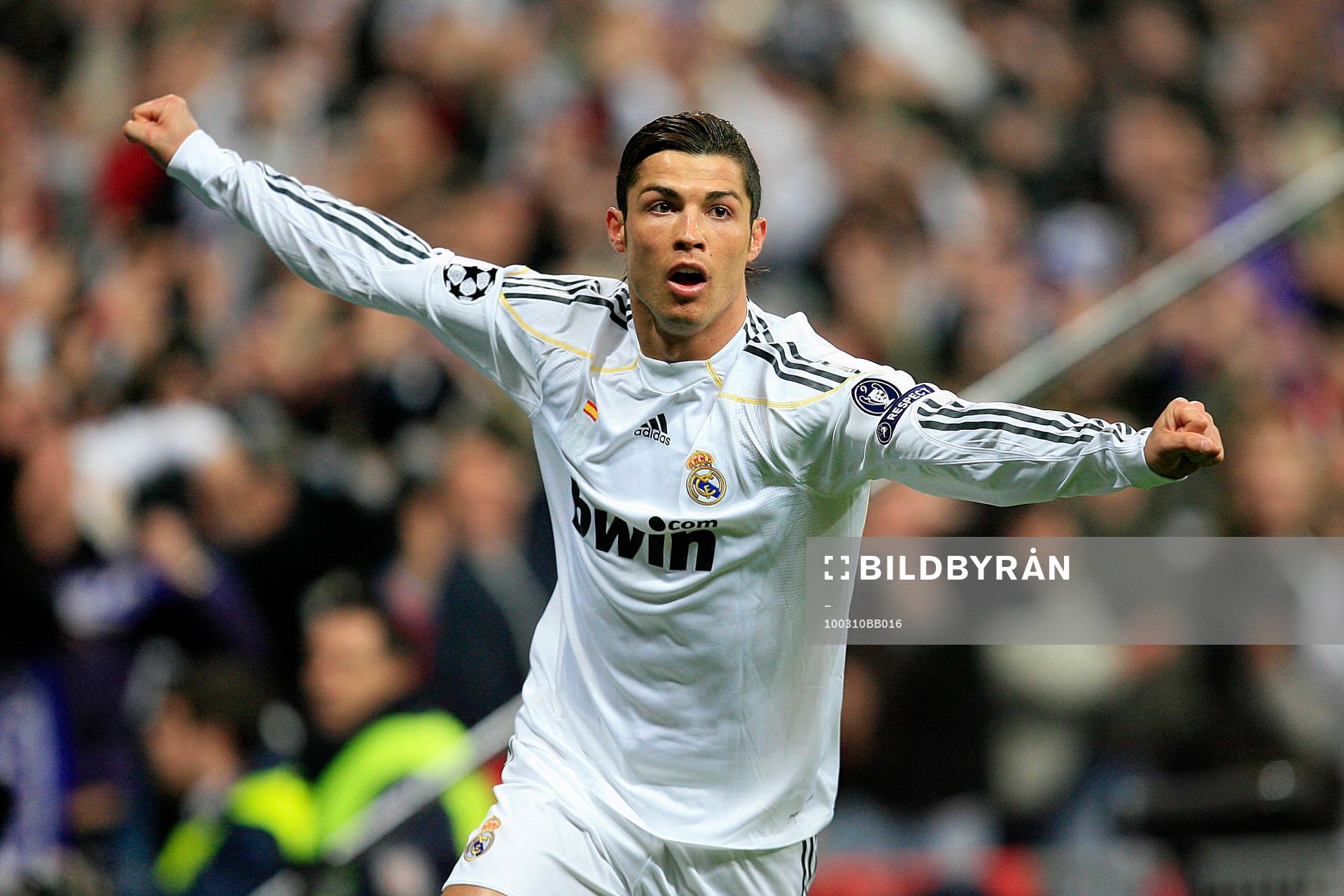Cristiano Ronaldo, Real Madrid, glädje jubel