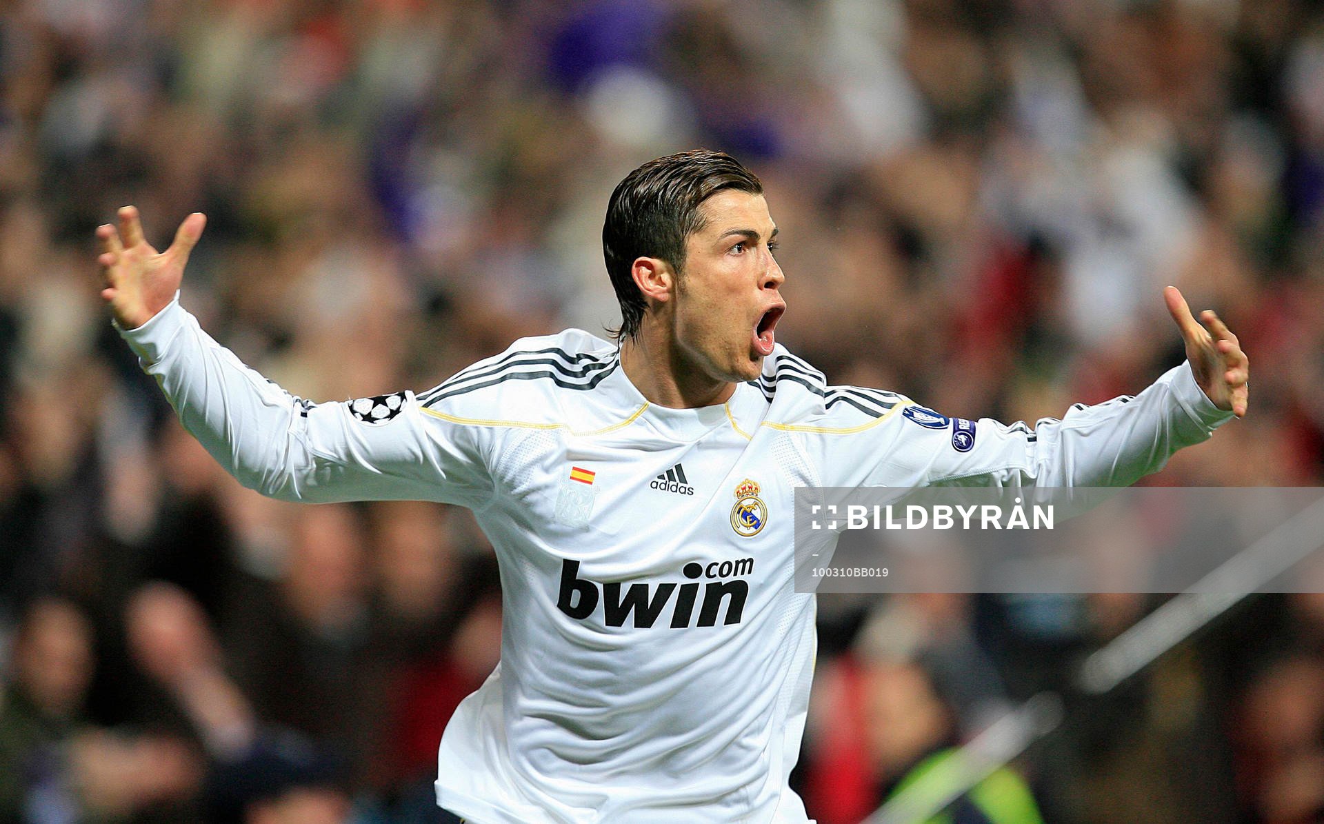Cristiano Ronaldo, Real Madrid, glädje jubel