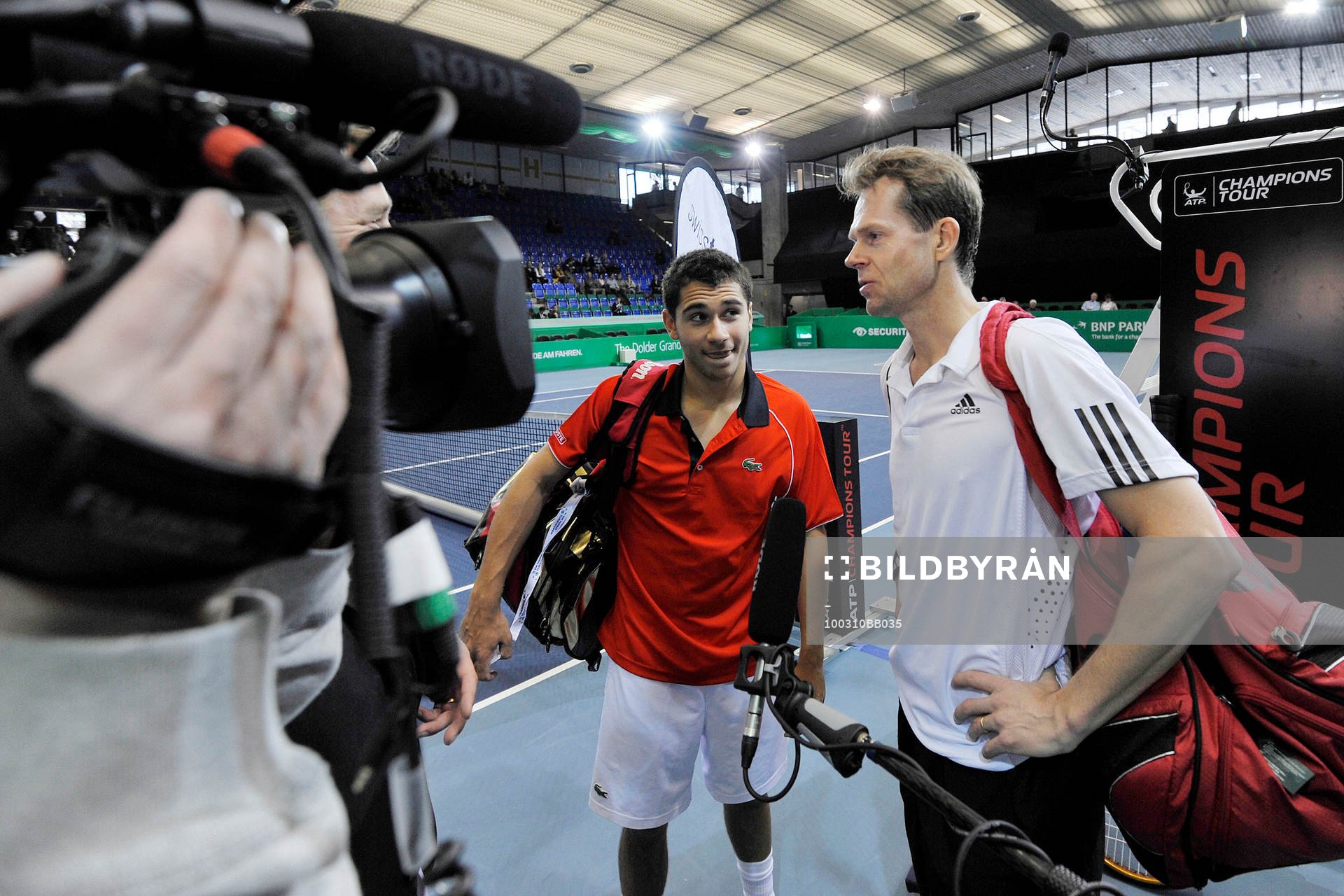 Stefan Edberg och Daniel Berta, Sverige