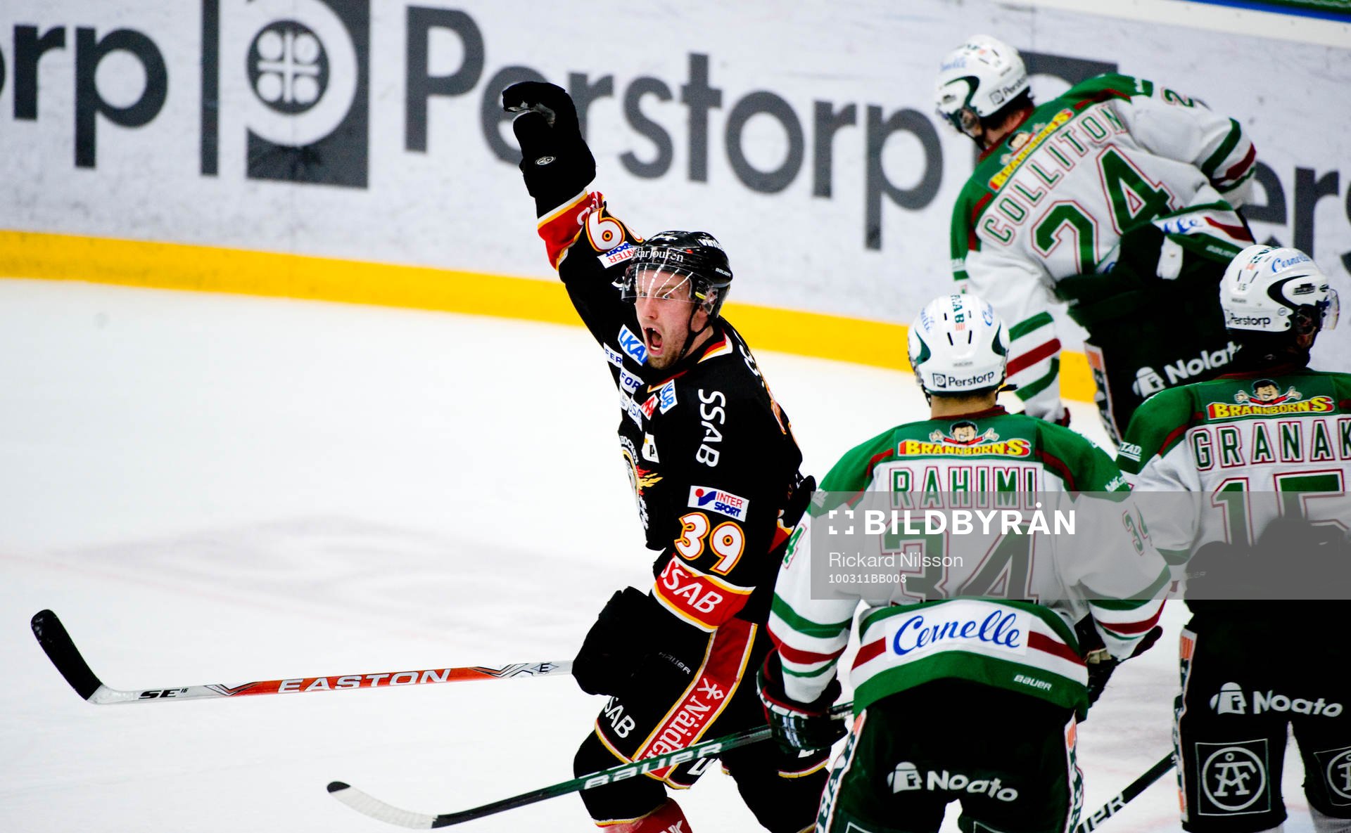 Johan Fransson, Luleå, jubel