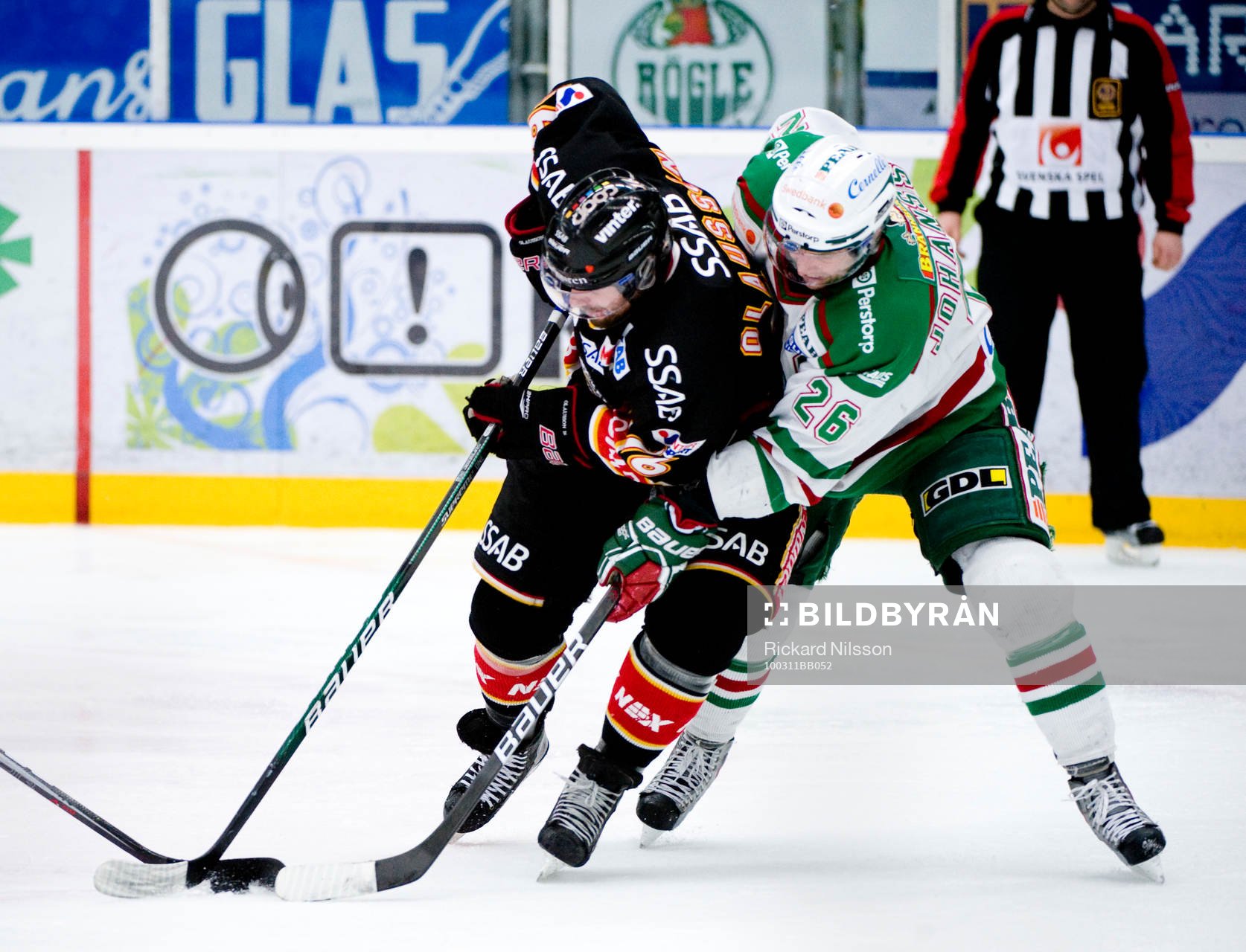 Niklas Olausson, Luleå och Jakob Johansson, Rögle