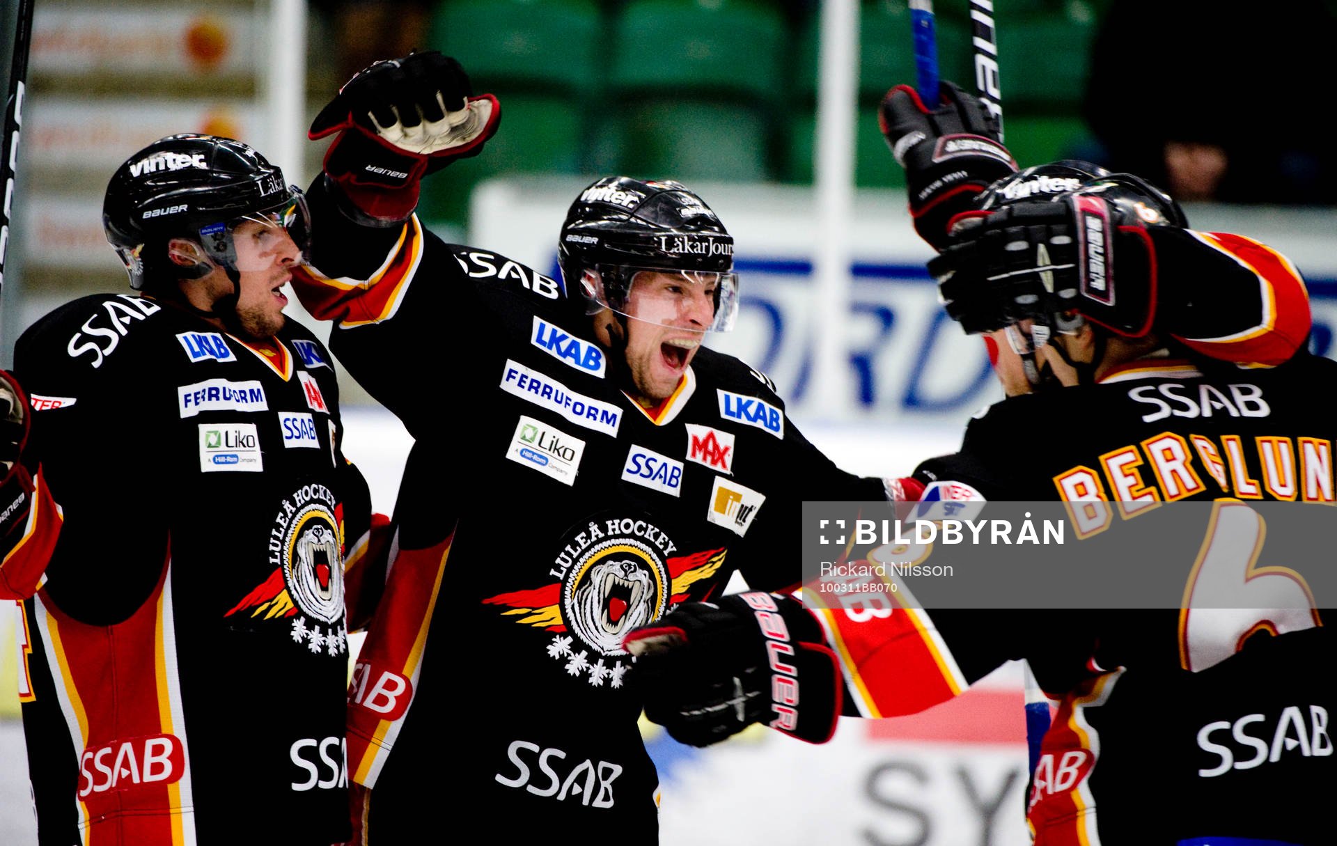 Chris Abbott, Luleå, jubel