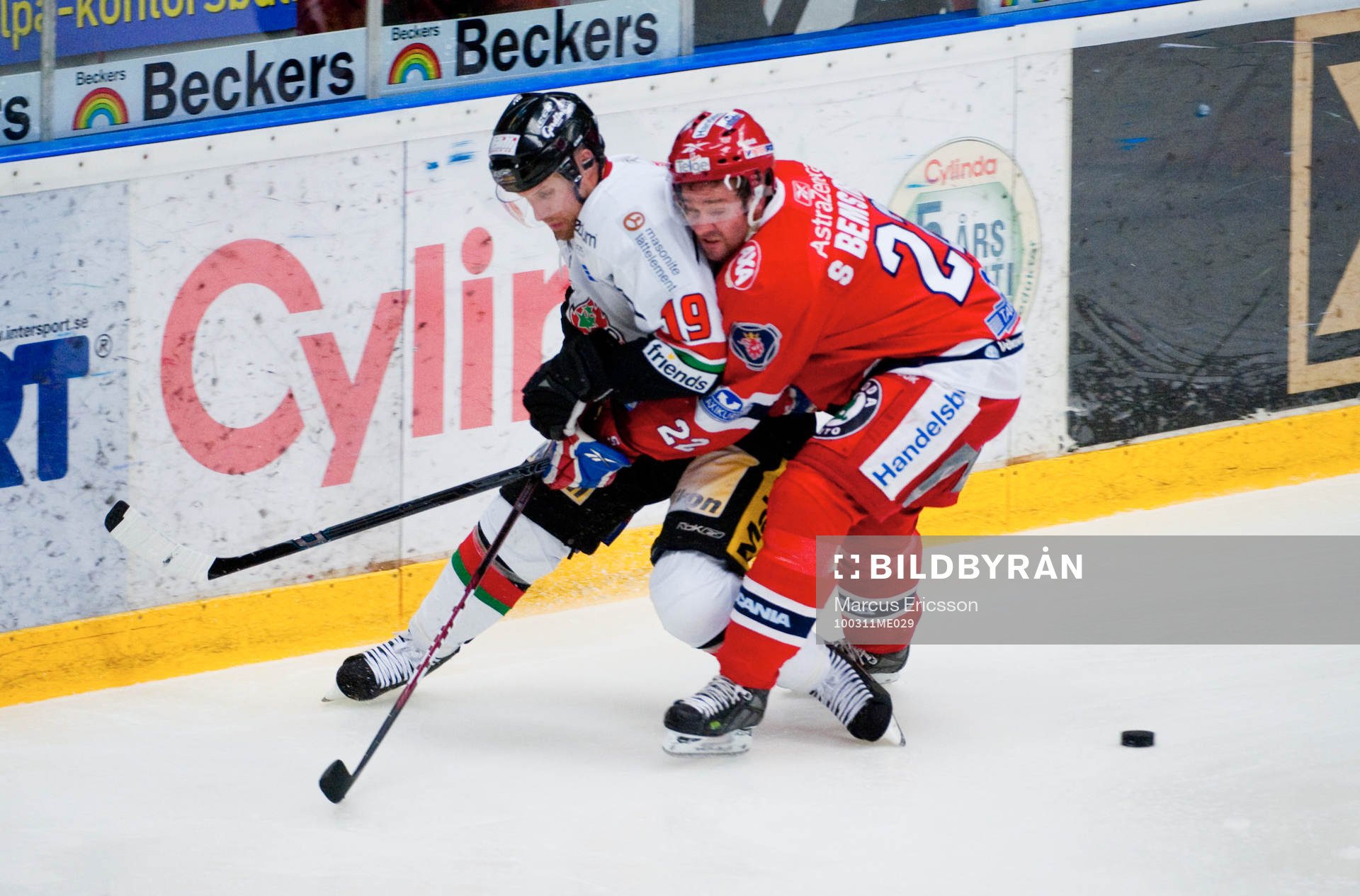 Markus Näslund, Modo, och Stefan Bemström, Södertälje