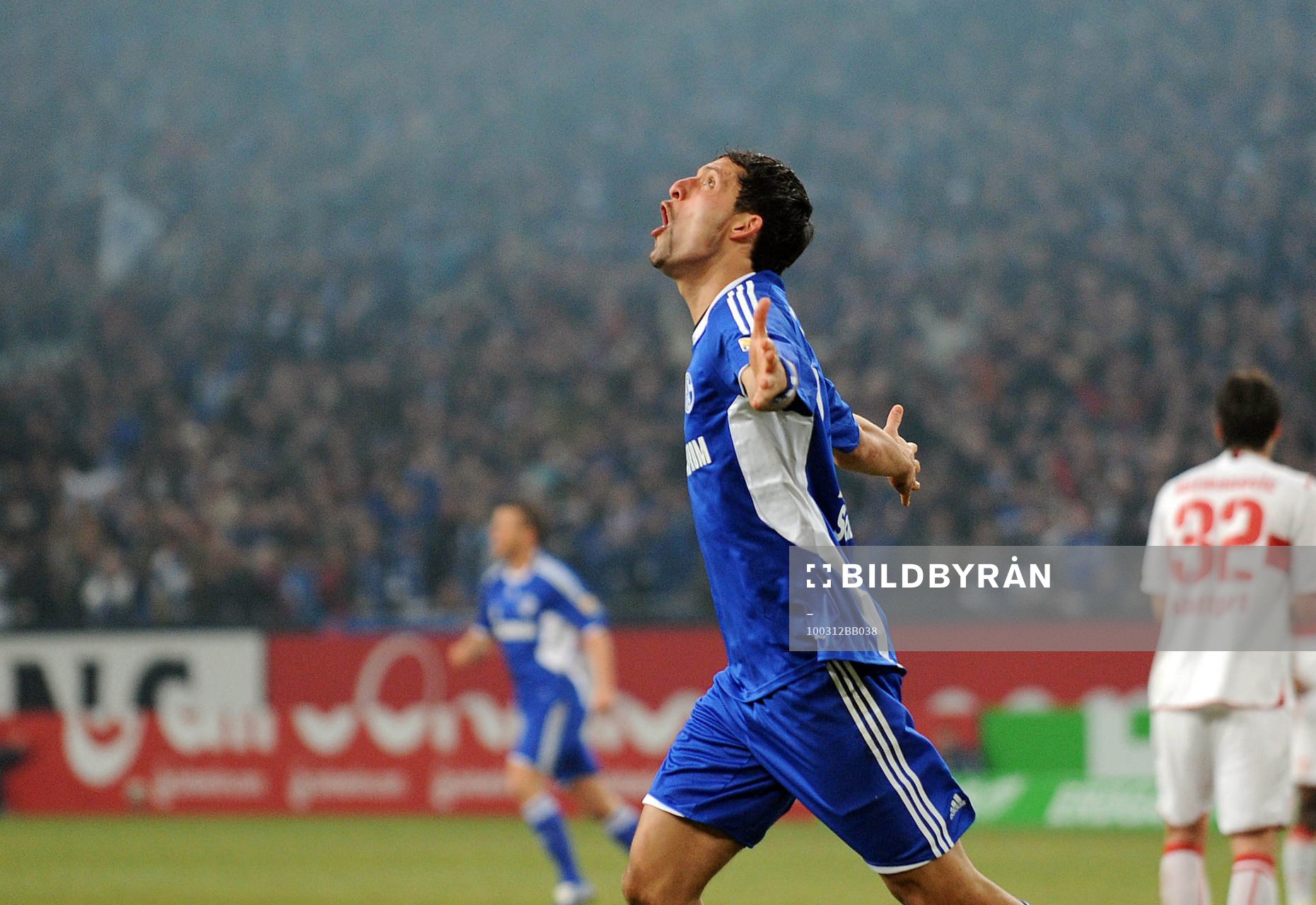  Kevin Kuranyi, Schalke. Glädje, jubel 