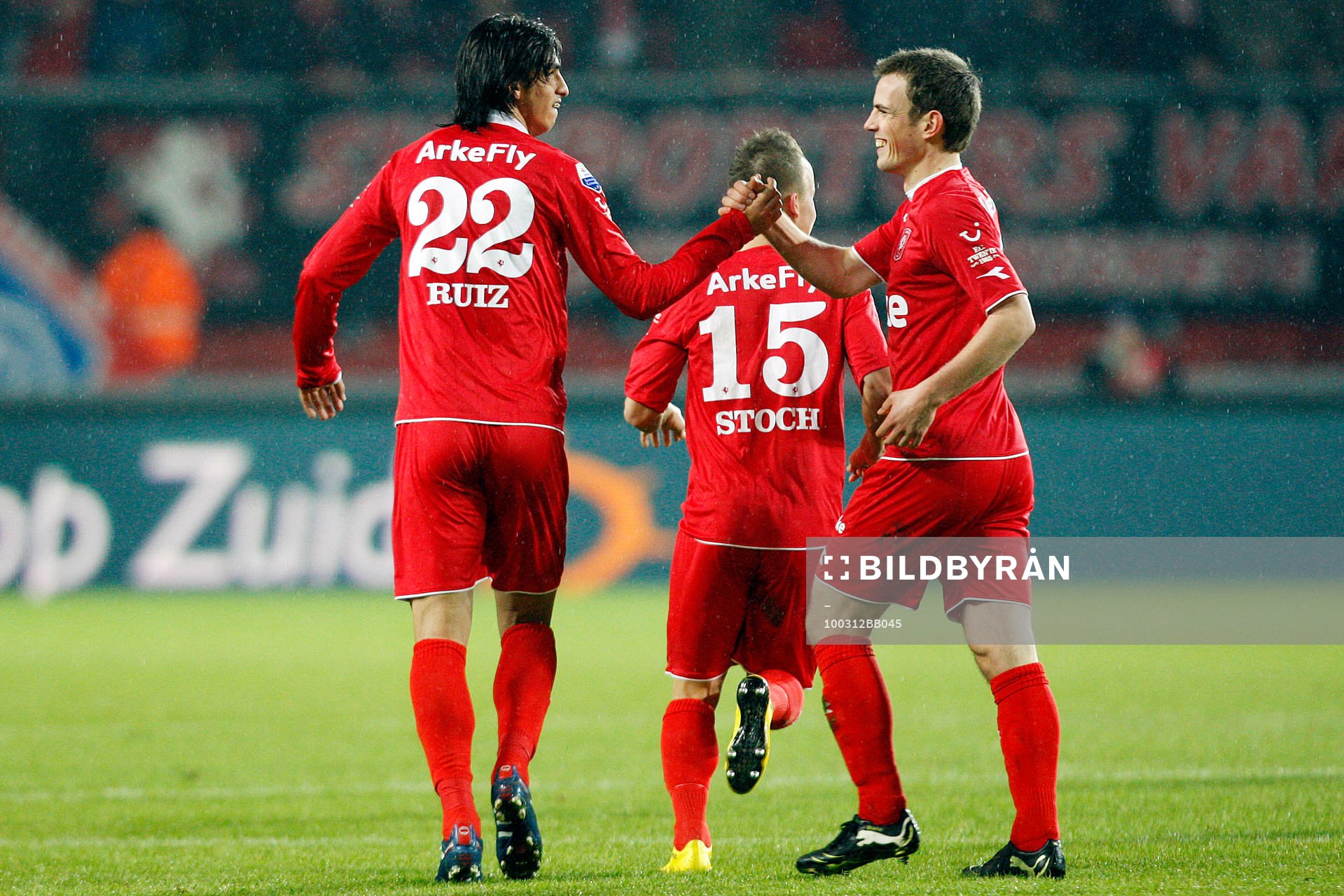 Bryan Ruiz, Twente Glädje, jubel