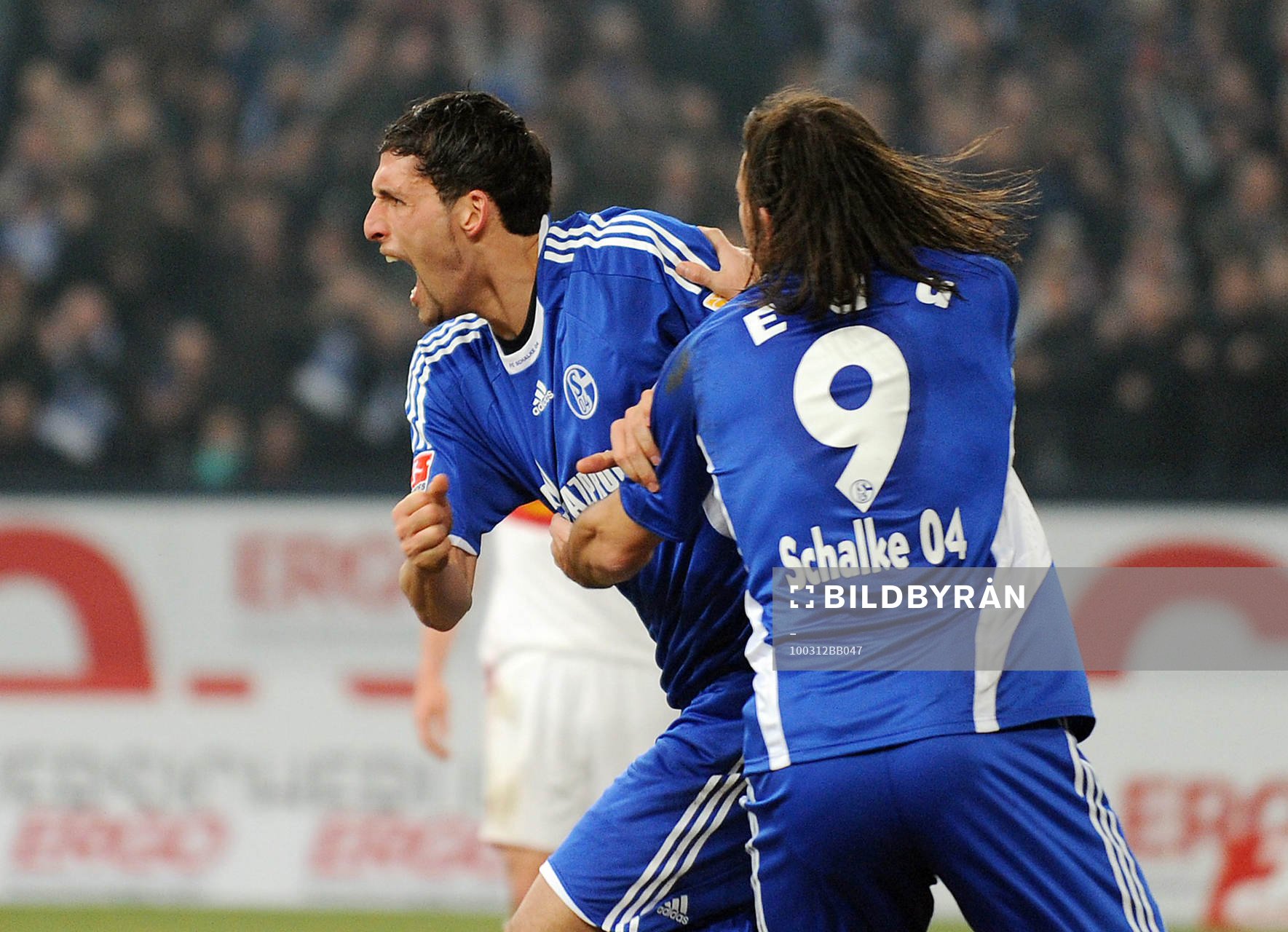 Kevin Kuranyi, Schalke. Glädje Jubel
