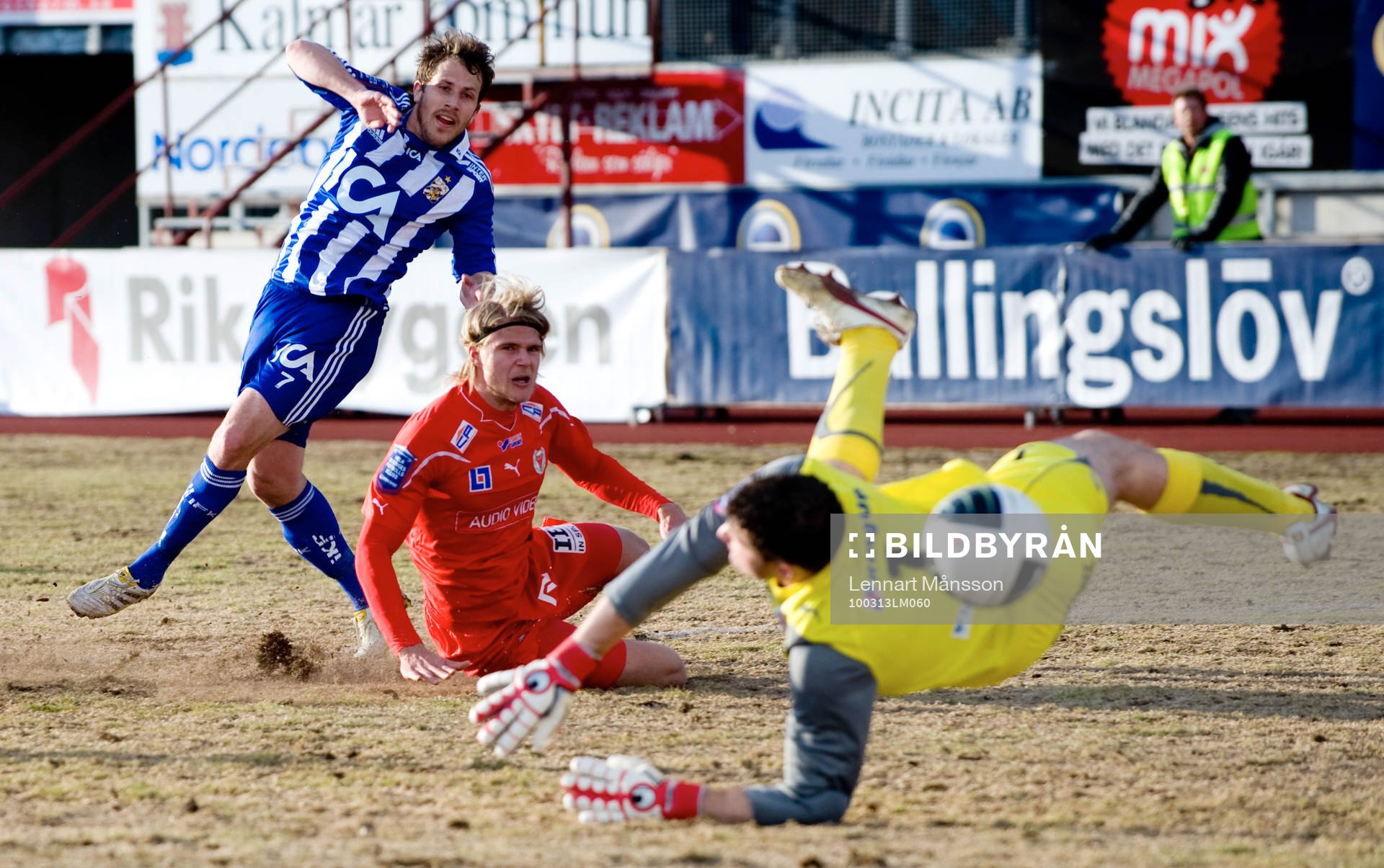 (Premiärmålet, Mål) Tobias Hysén, Göteborg skjuter