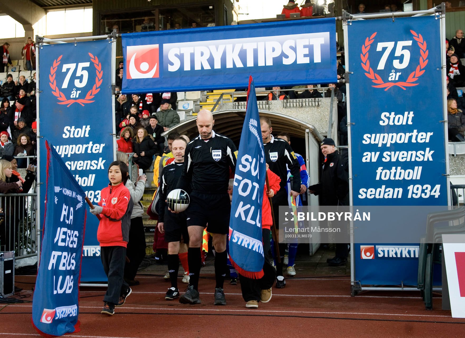 inmarsch, Stryktipset, Svenska Spel