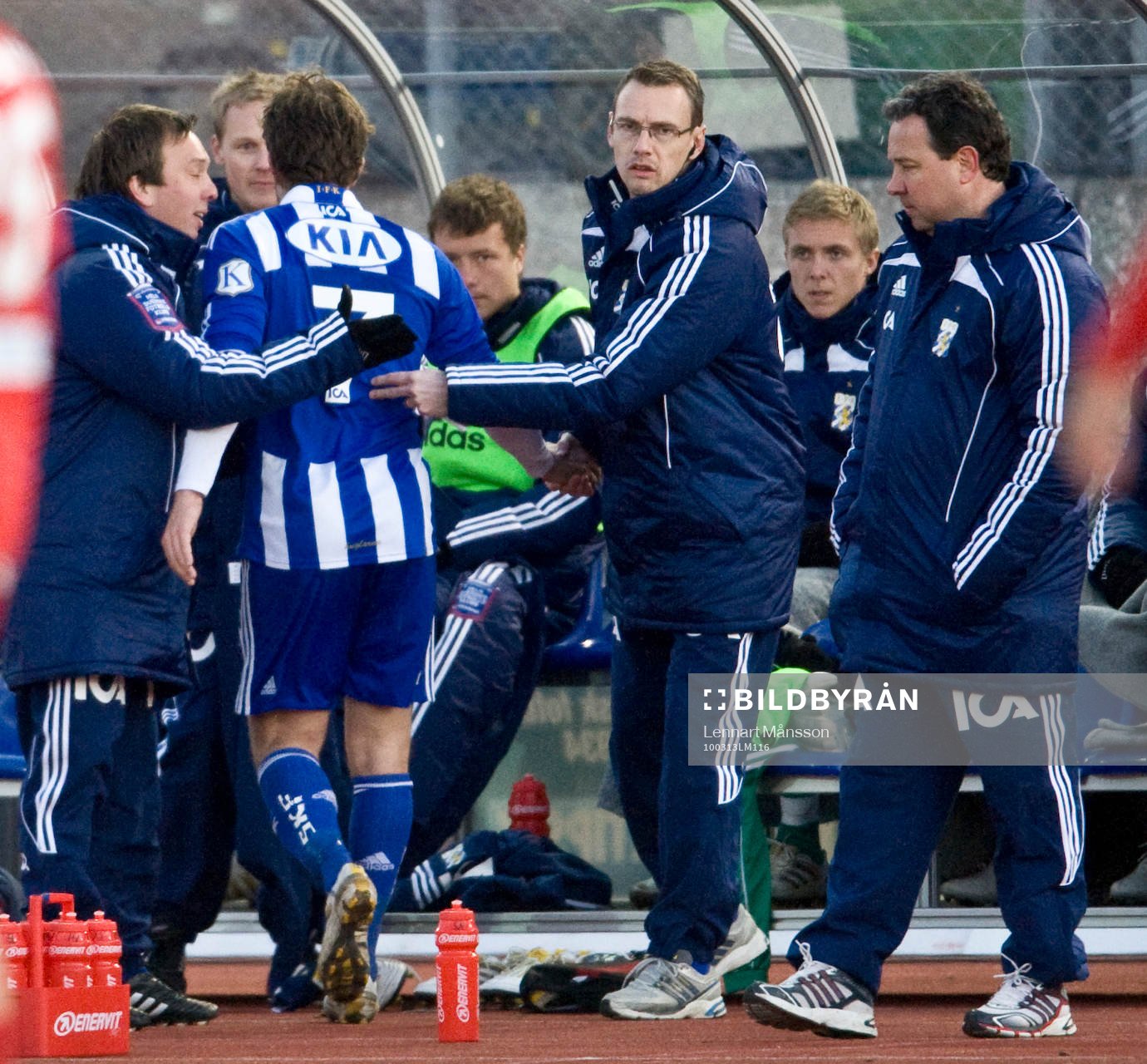 Jonas Olsson och Stefan Rehn, tränare
