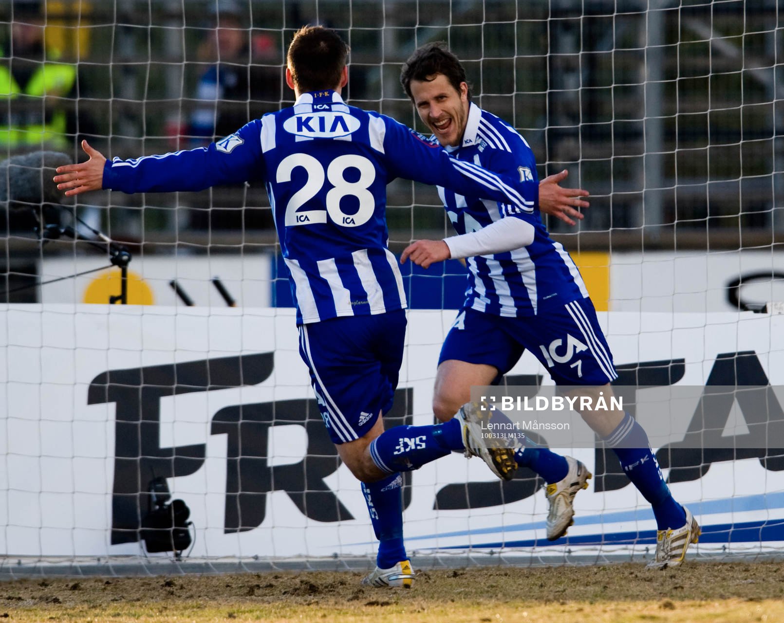 Tobias Hysén och Theodore Bjarnason, Göteborg (Jubel)