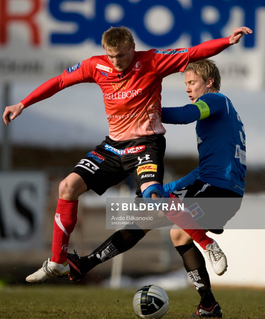 Halmstad - Trelleborg: Fredrik Jensen, Trelleborg och Tommy