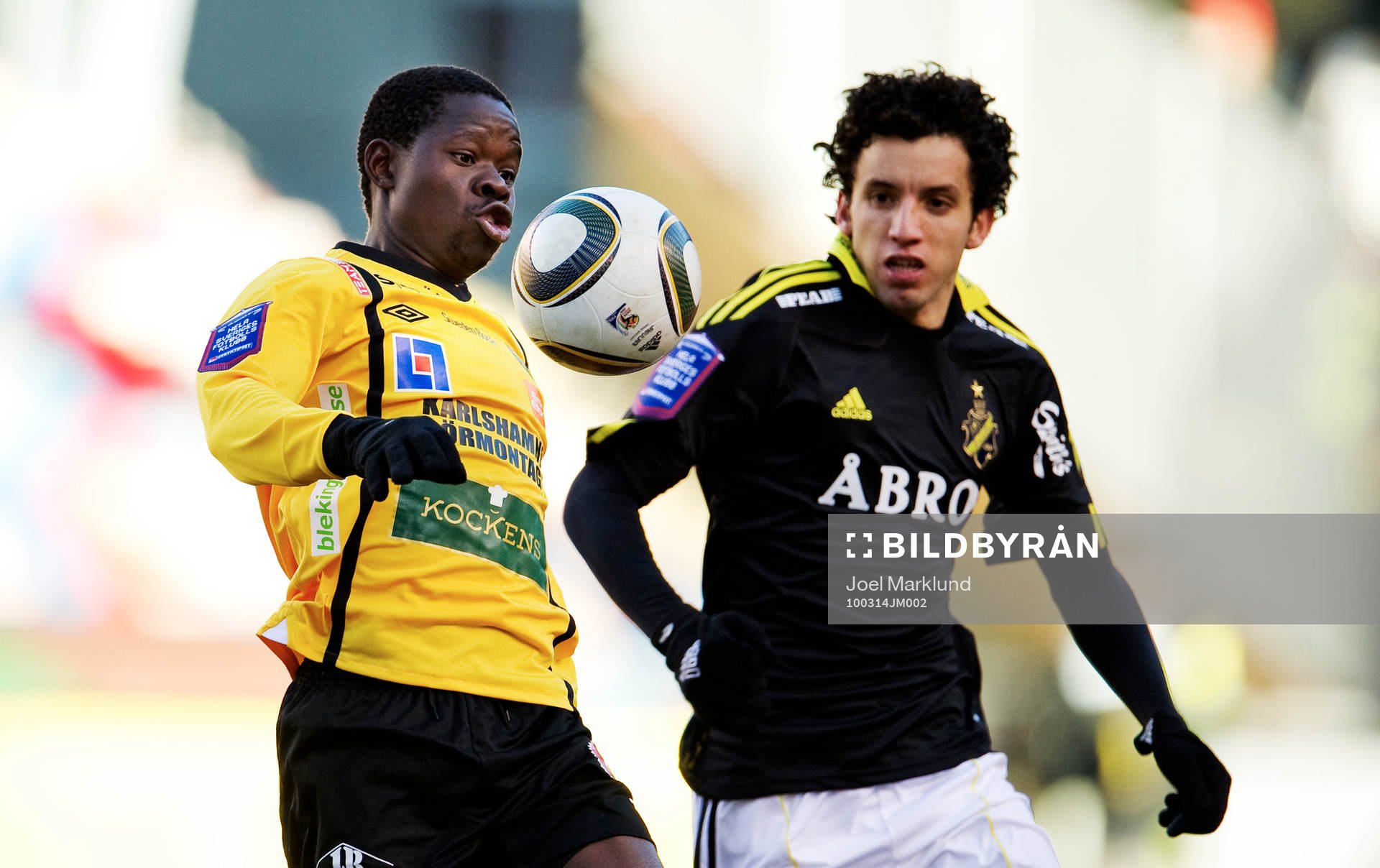 Patrick Osiako, Mjällby och Jorge Ortiz, AIK