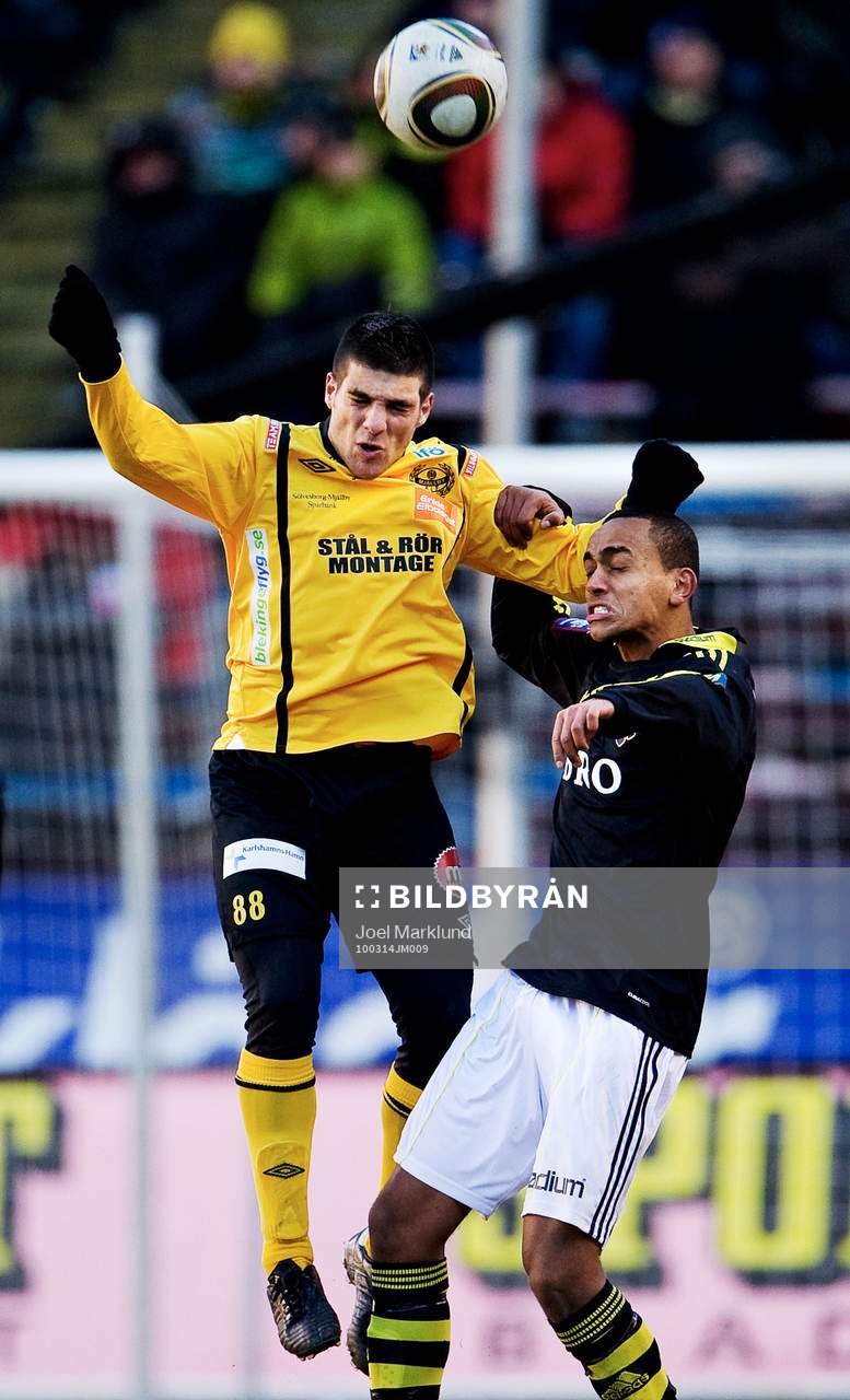Mostapha El Kabir, Mjällby, och Walid Atta, AIK