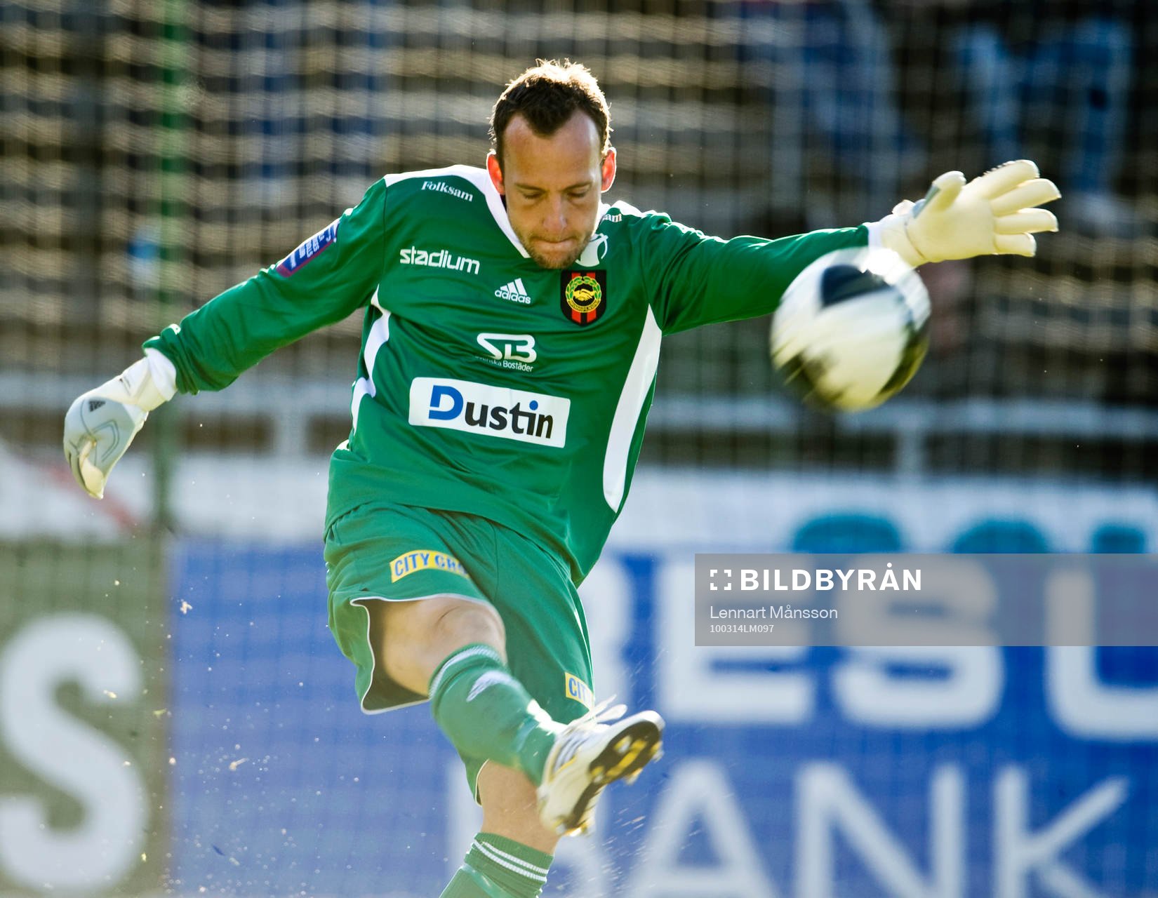 Benny Lekström, målvakt