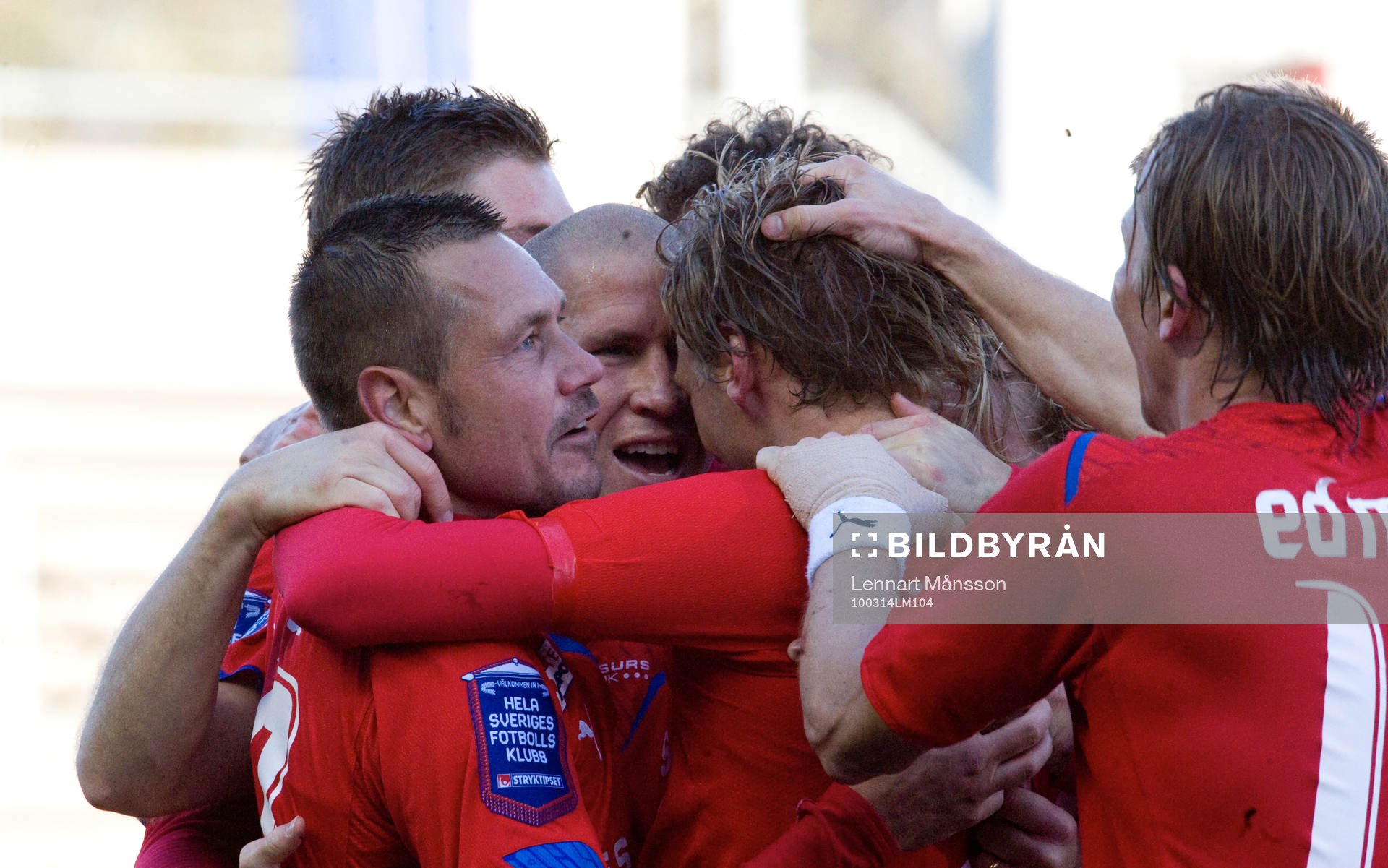 Mattias Lindström, Marcus Lantz, Joel Ekstrand och Erik