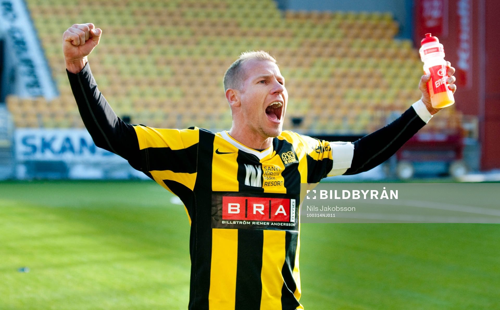  Jonas Henriksson, Häcken jubel.