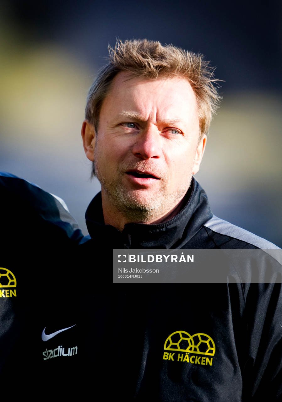 Peter Gerhardsson, tränare Häcken