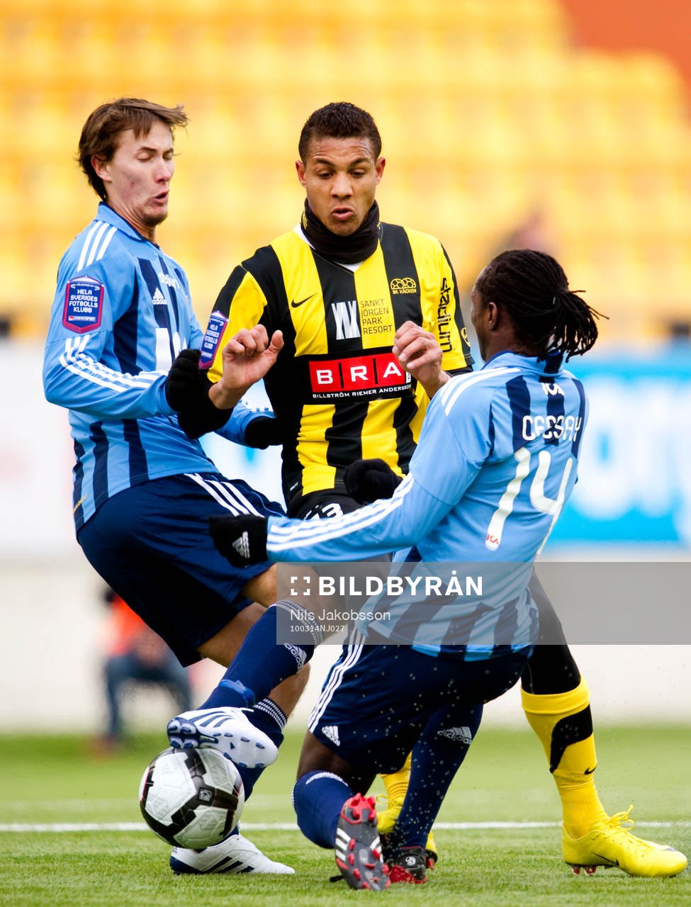 Mathias Ranégie, Häcken, Kebba Ceesay, Djurgården
