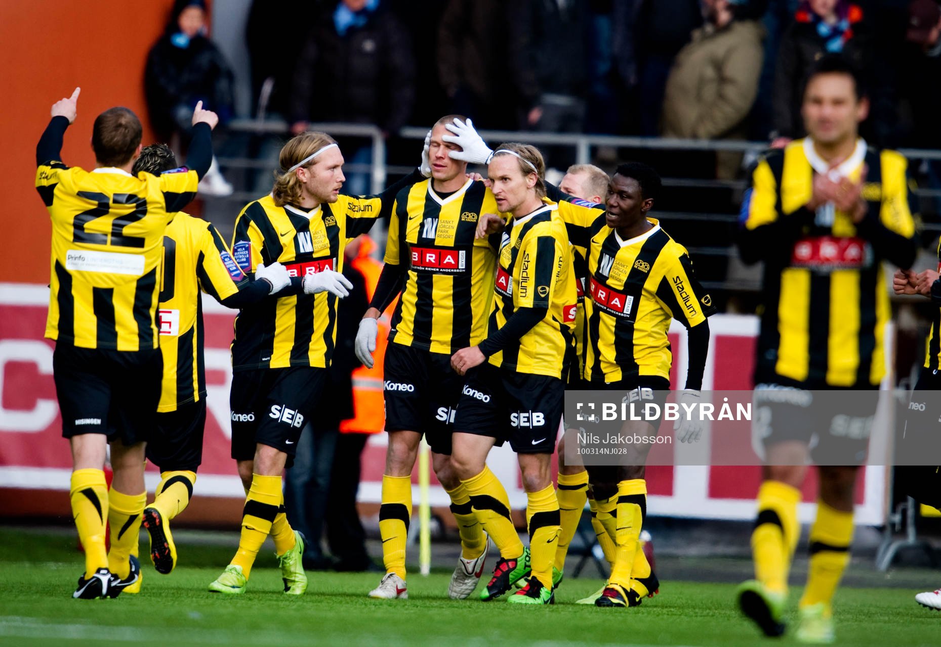 Mattias Östberg, Häcken jubel