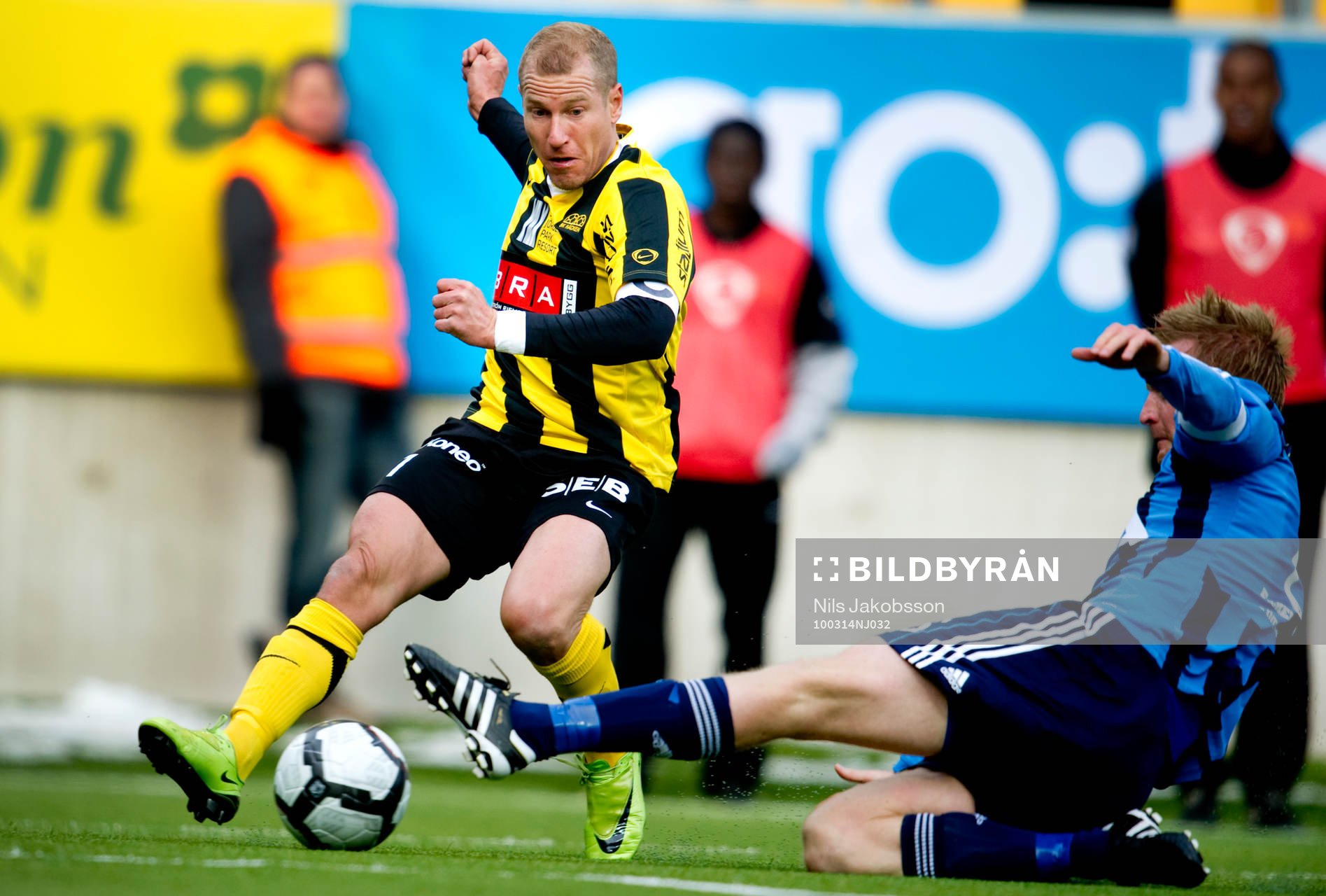 Jonas Henriksson, Häcken. och Jani Lyyski, Djurgården