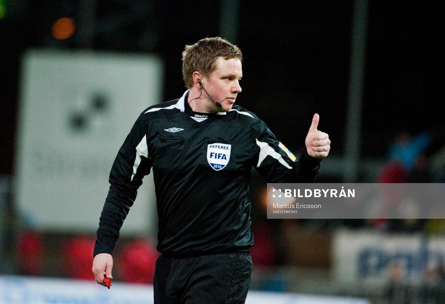 Markus Strömbergsson, domare