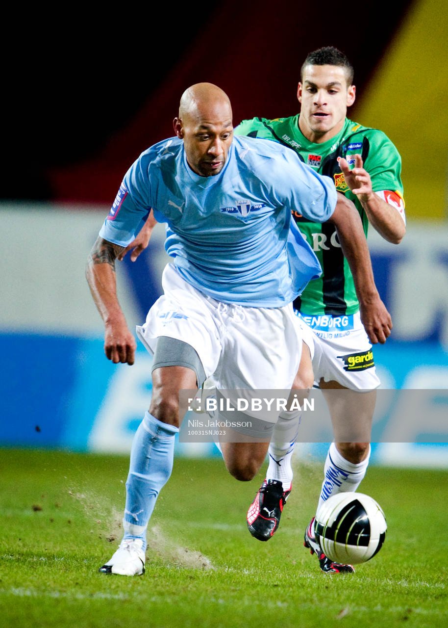 Jeffrey Aubynn, Malmö FF, Mervan Celik, GAIS