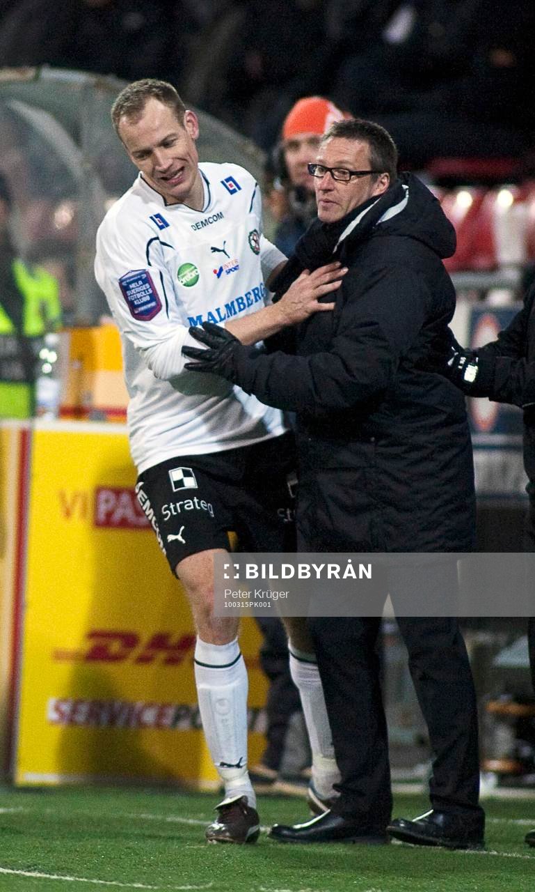 Kim Olsen och Sixten Boström, tränare Örebro
