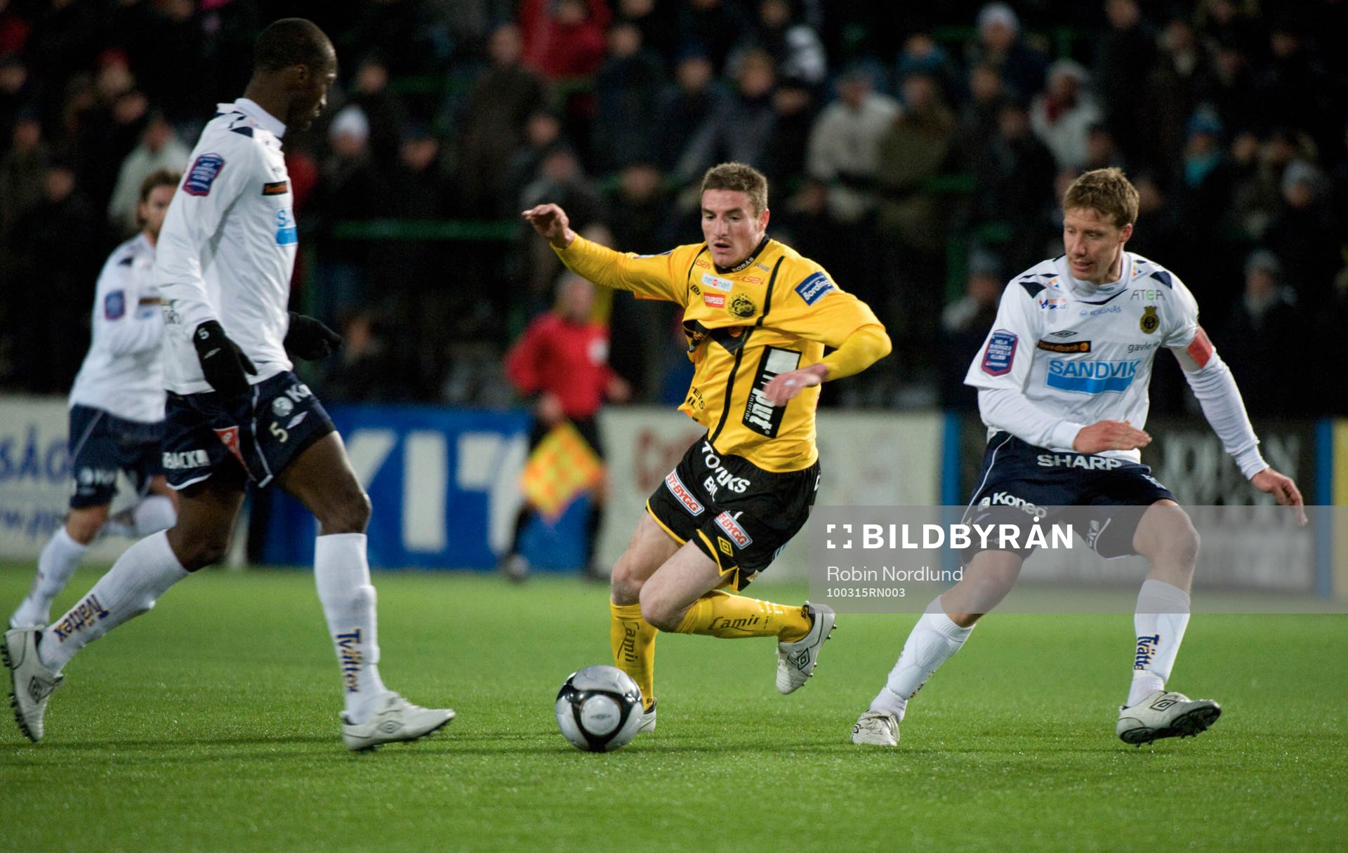James Keene, Elfsborg mot Daniel Bernhardsson och Omar