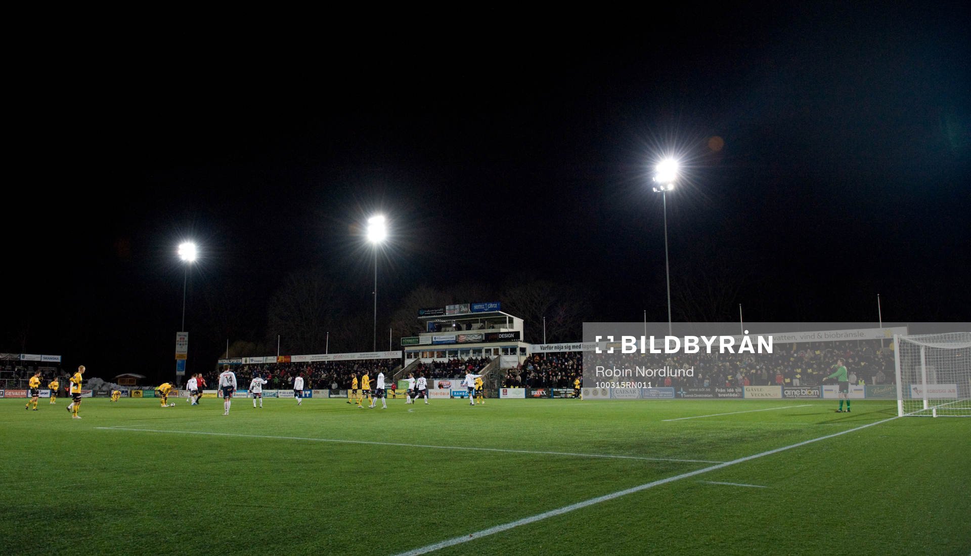 Översikt, läktare, Strömvallen Arena