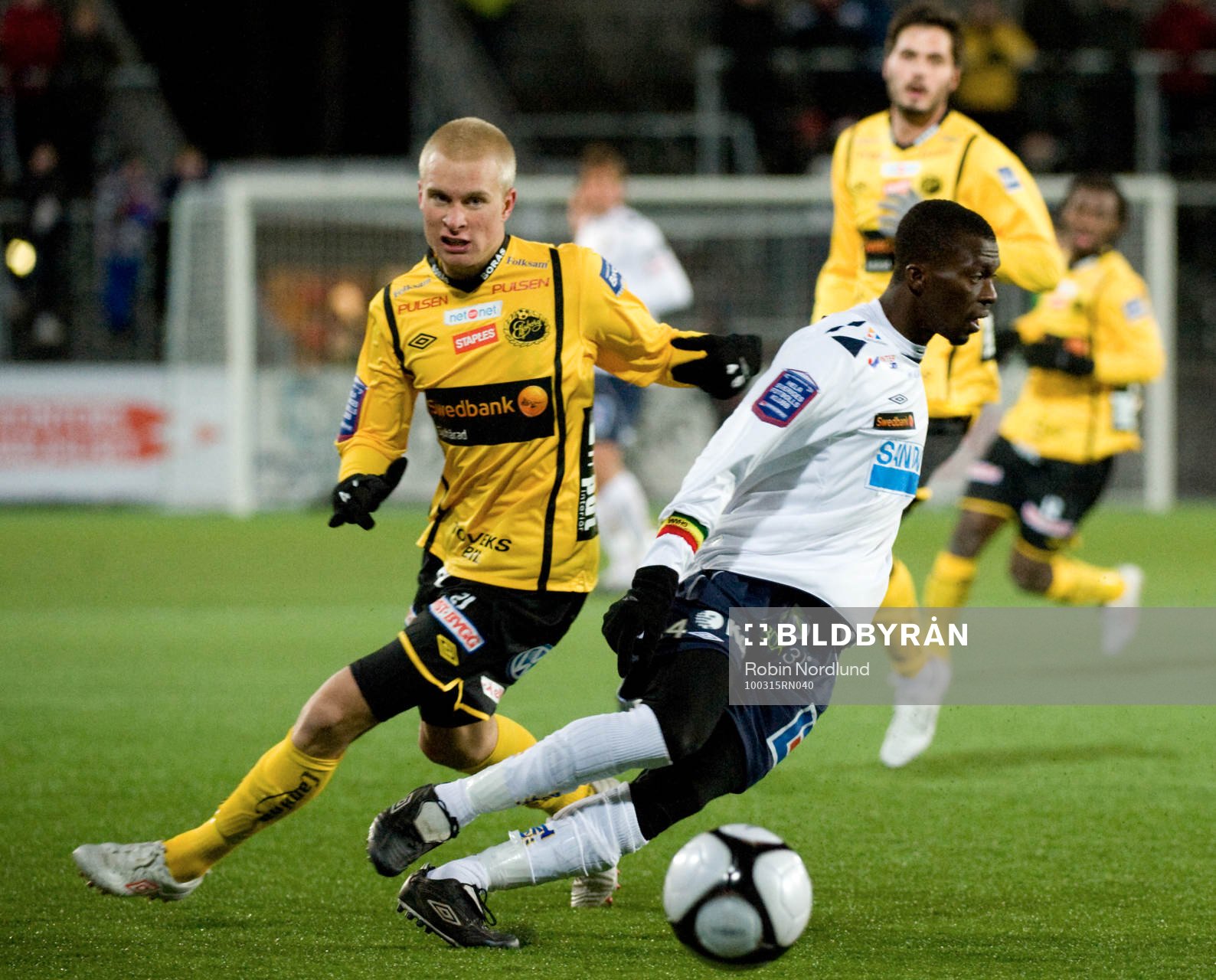 Johan Larsson, Elfsborg och Sebastian Senatore, Gefle
