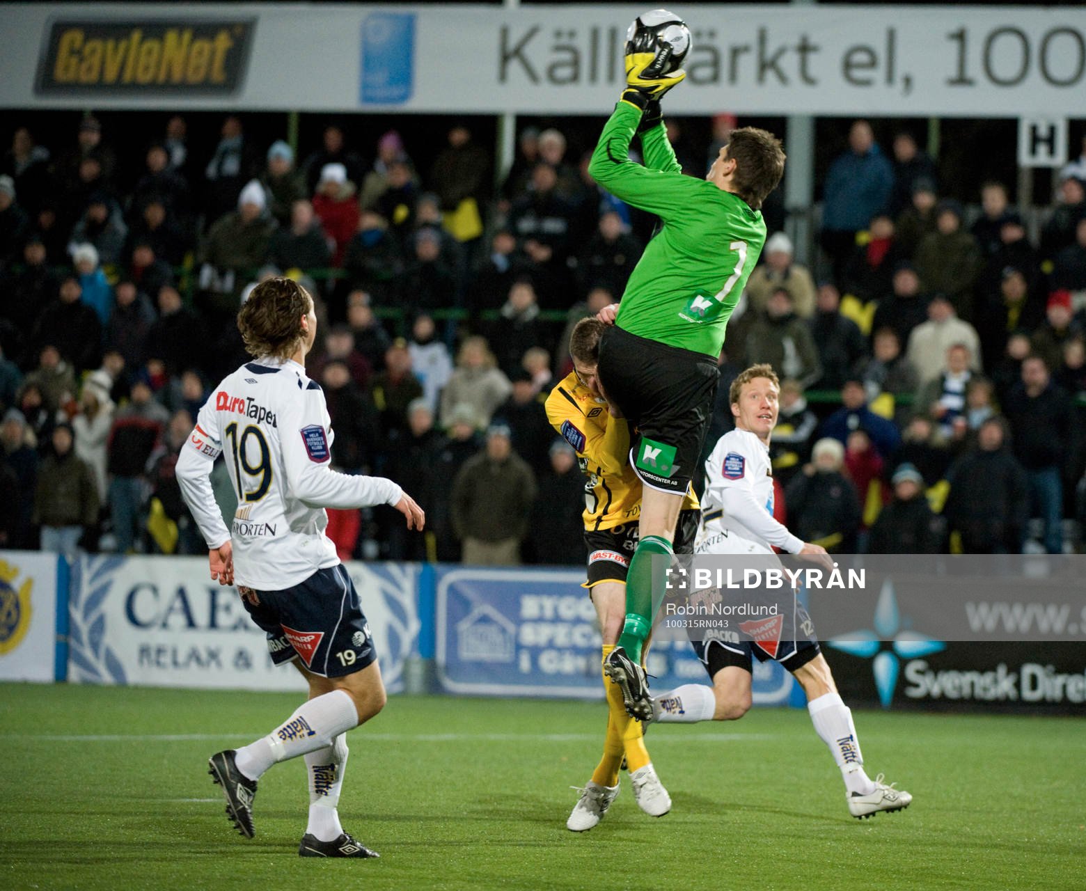 Mattias Hugosson, Målvakt Gefle