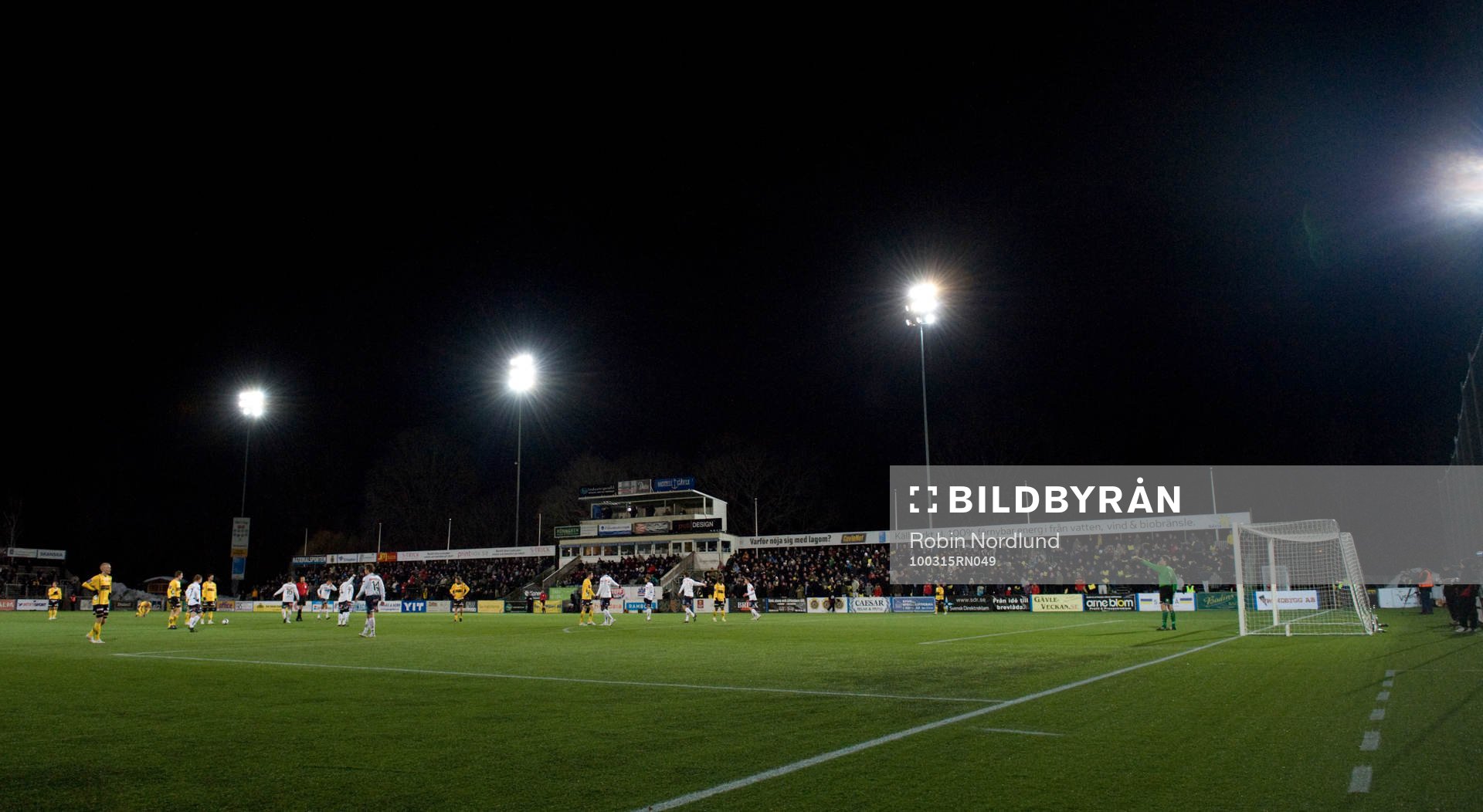 Översikt, läktare, Strömvallen Arena