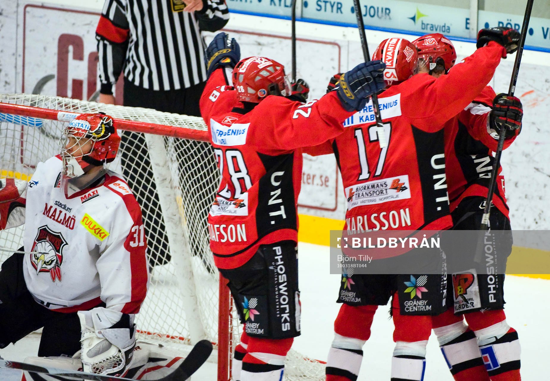 Markus Svensson, målvakt, Malmö (Depp) och Kim Karlsson,