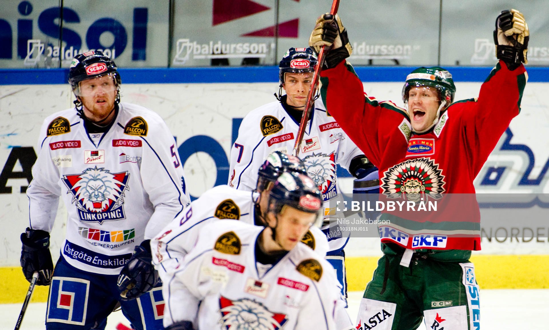 Tomi Kallio, Frölunda, jubel, Linköping depp