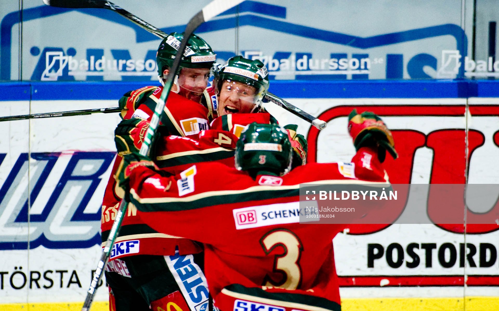 Niklas Andersson, Frölunda, jubel