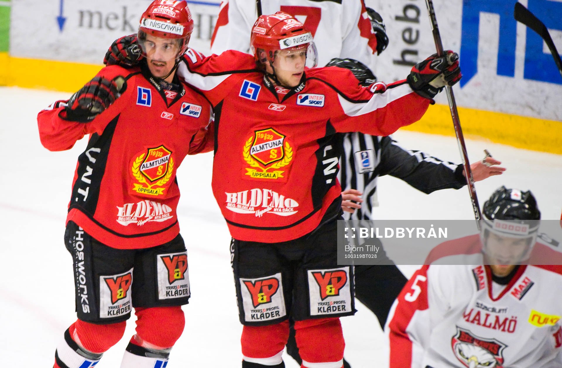 Jimmie Kraft och Johan Andersson, Almtuna (jubel)