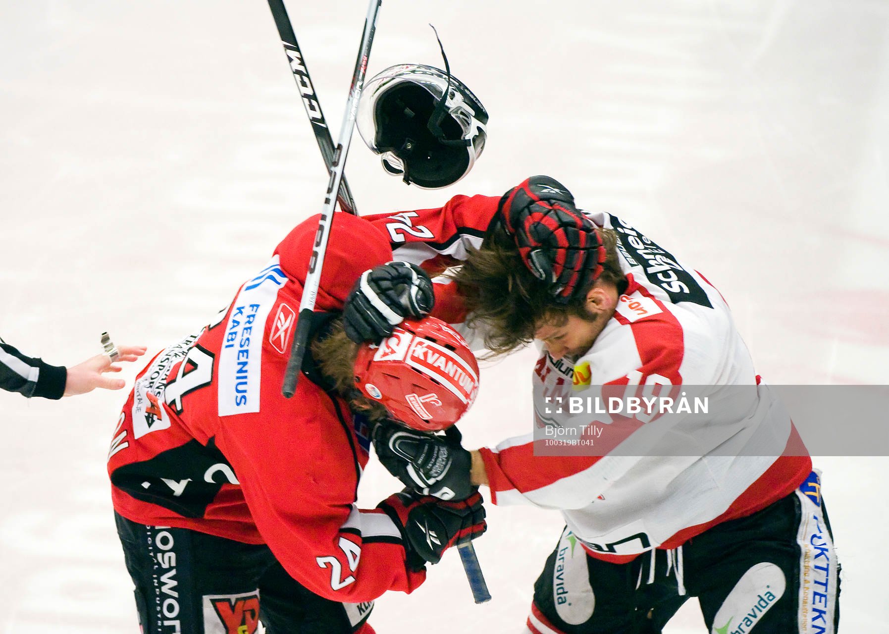 Johan Andersson, Almtuna och Kim Staal, Malmö (Bråk,