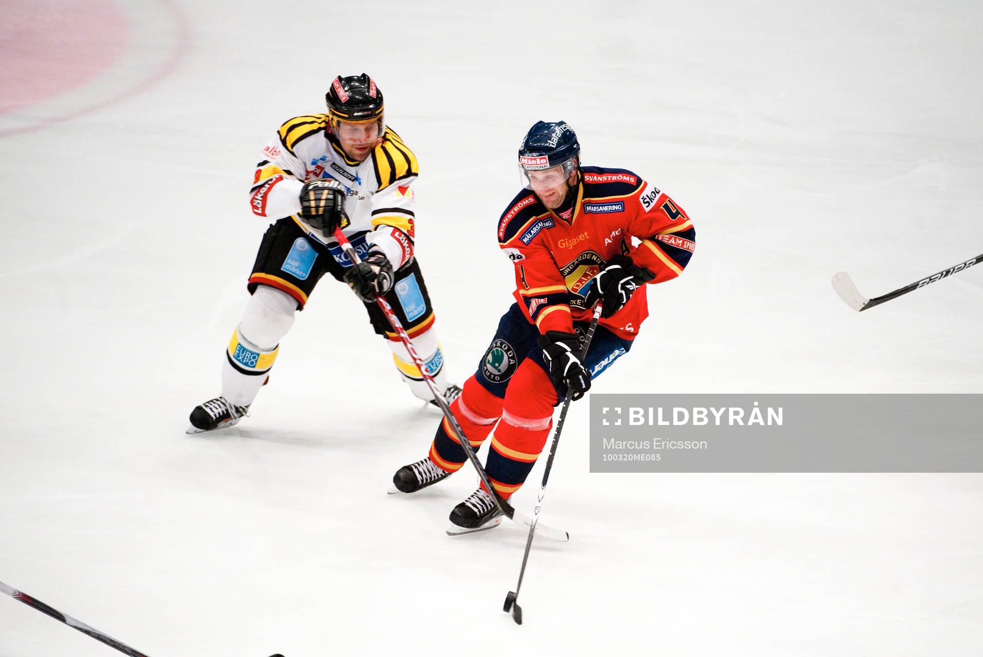 Jonas Nordqvist, Brynäs, och Marcus Nilson, Djurgården