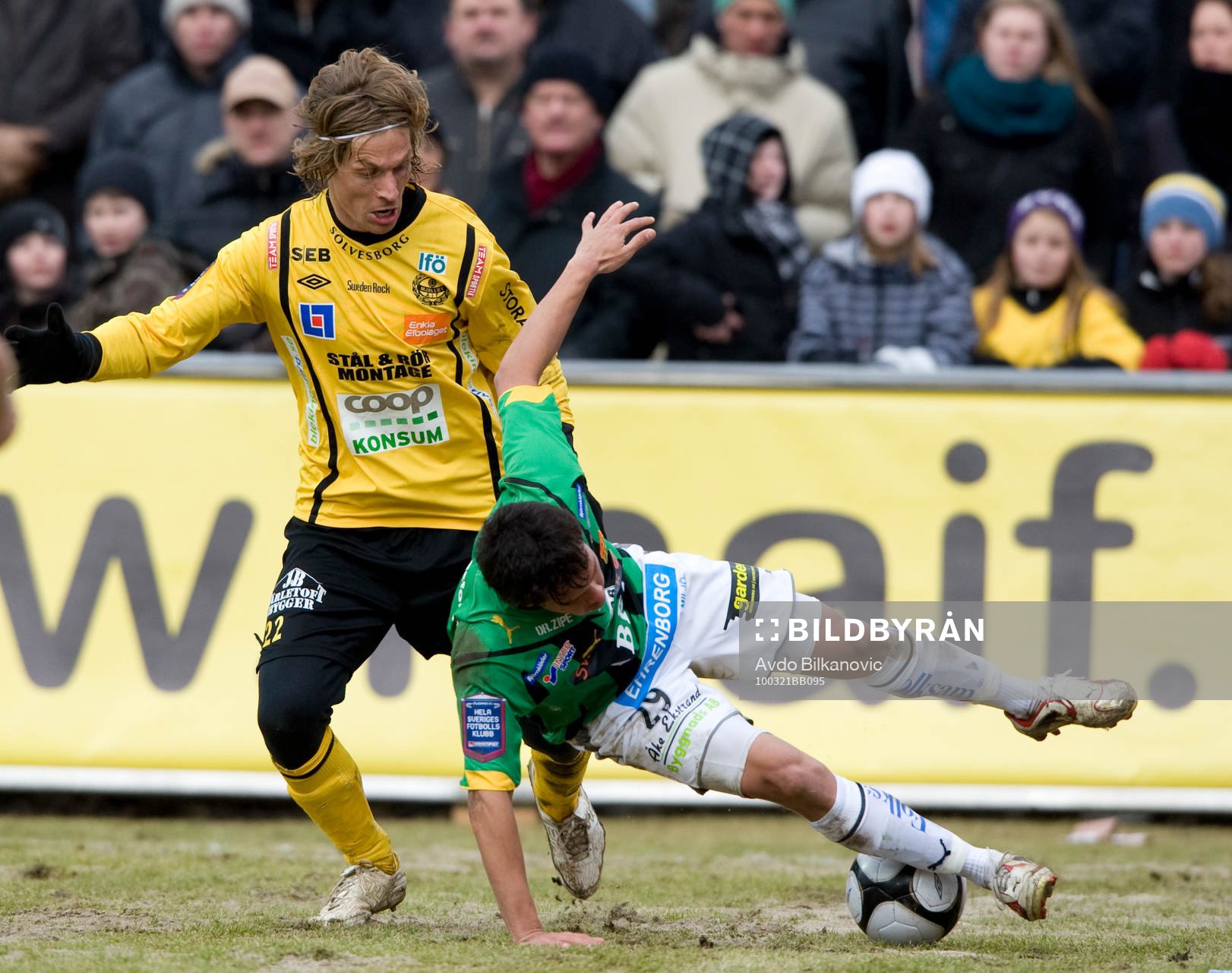 Mjällby - GAIS: Tobias Grahn, Mjällby och Romário