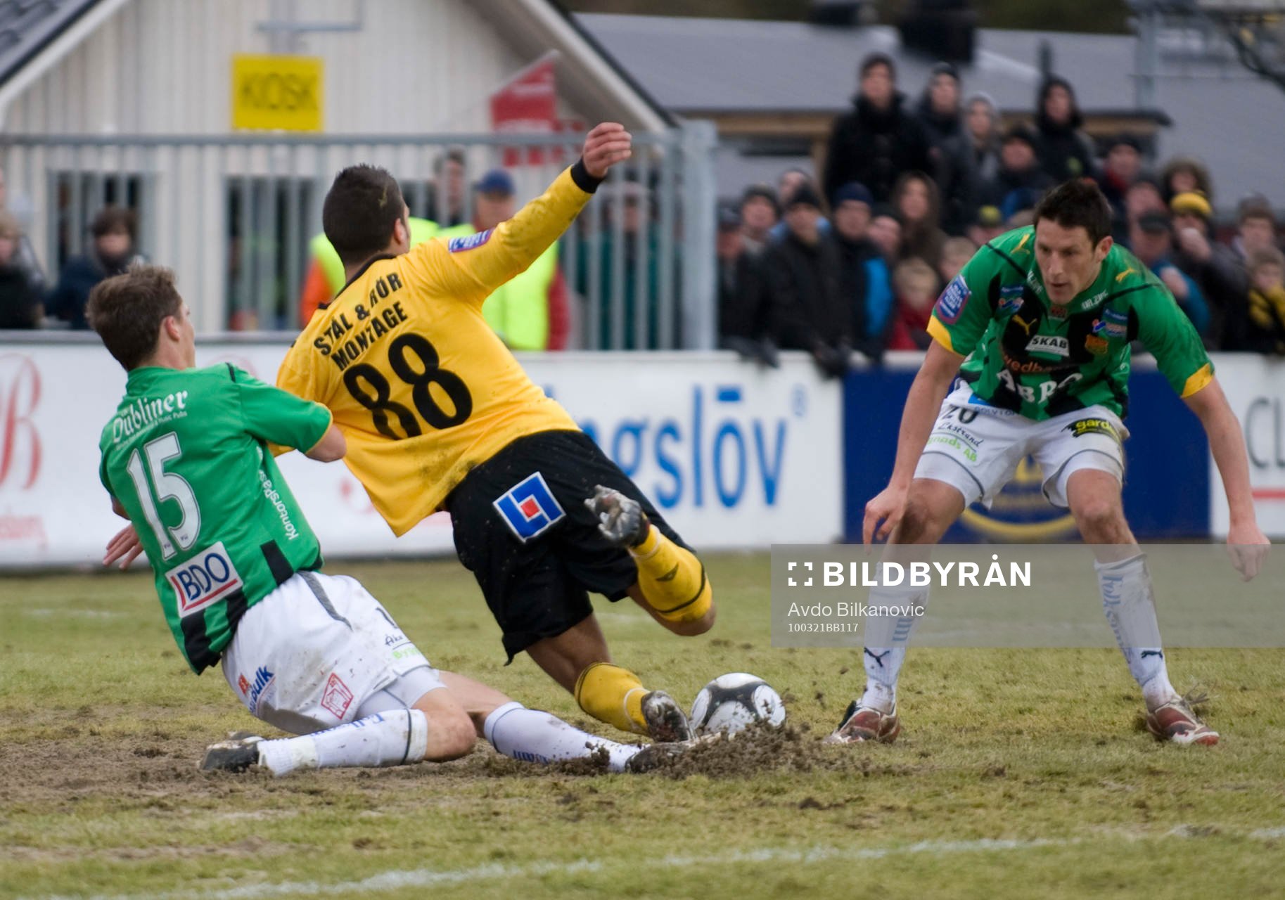 Fredrik Lundgren, Gais och Moestafa El Kabir, Mjällby