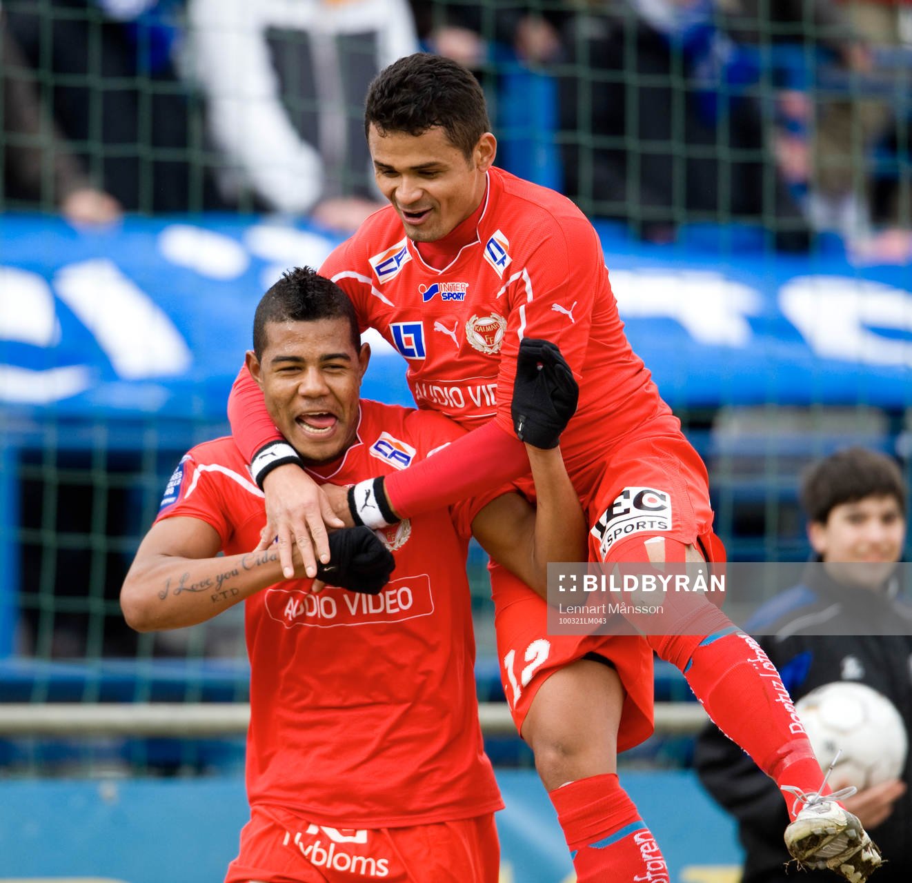 Ricardo Santos och Daniel Sobralense, Kalmar (Jubel)