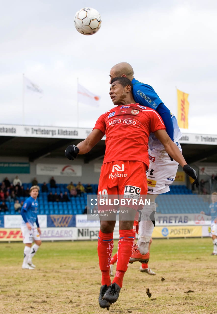 Max Fuxberg, Trelleborg, och Ricardo Santos, Kalmar