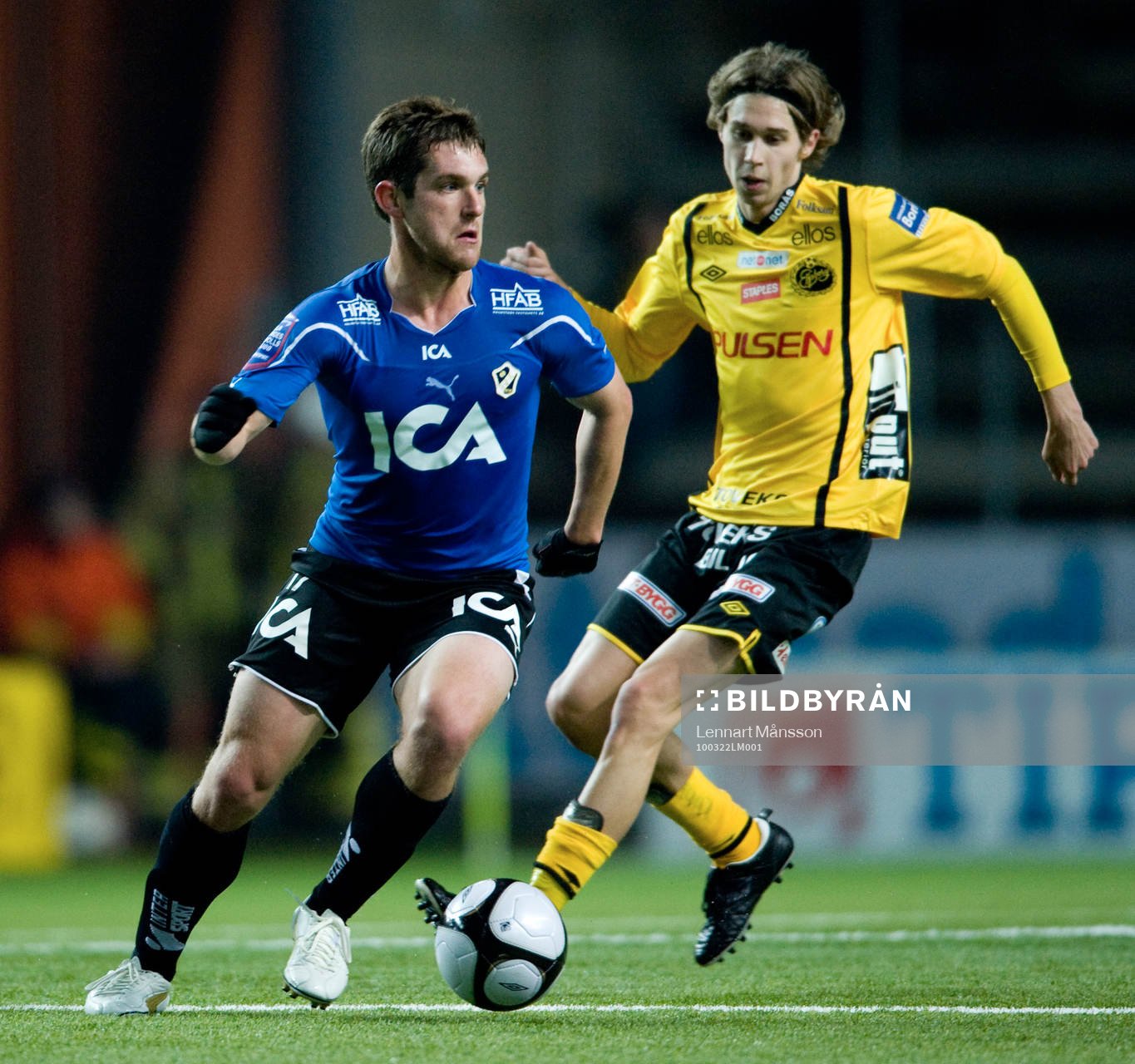 Michael Thomas, Halmstad och Daniel Nordmark, Elfsborg
