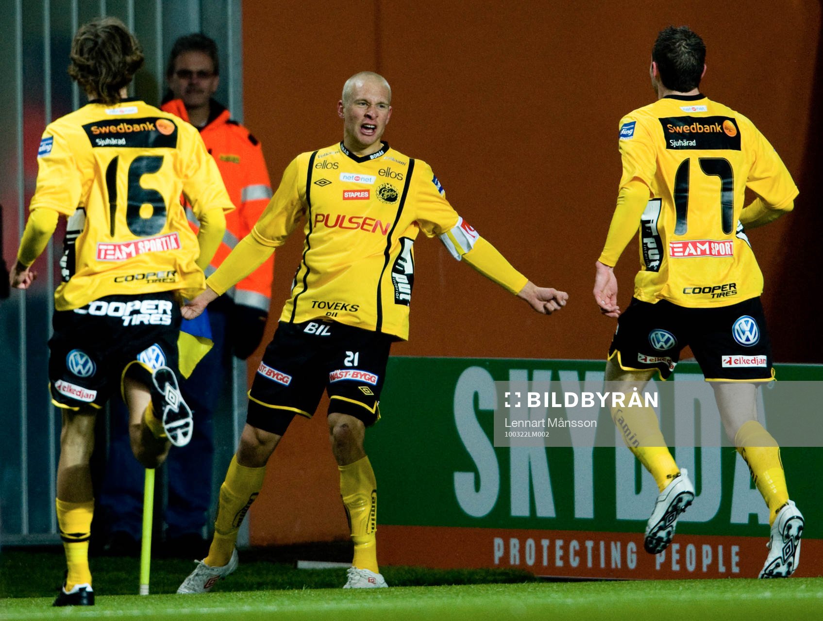 Johan Larsson, Elfsborg (jubel)