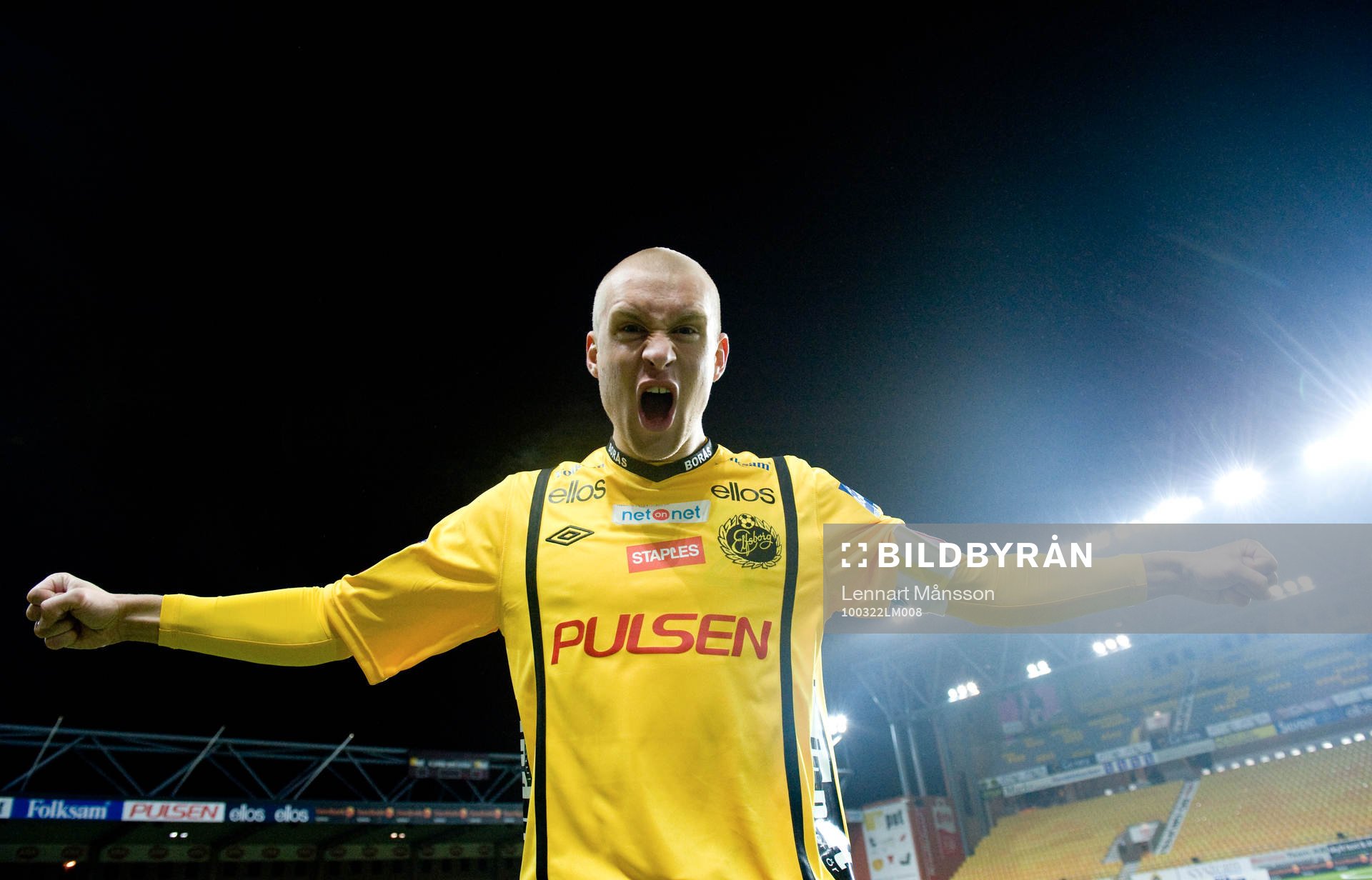 Johan Larsson, Elfsborg (jubel)