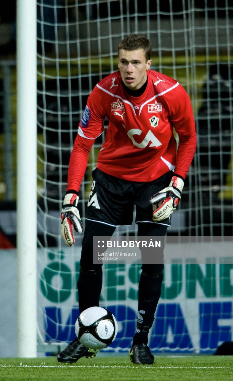 Robin Malmkvist, målvakt, Halmstad