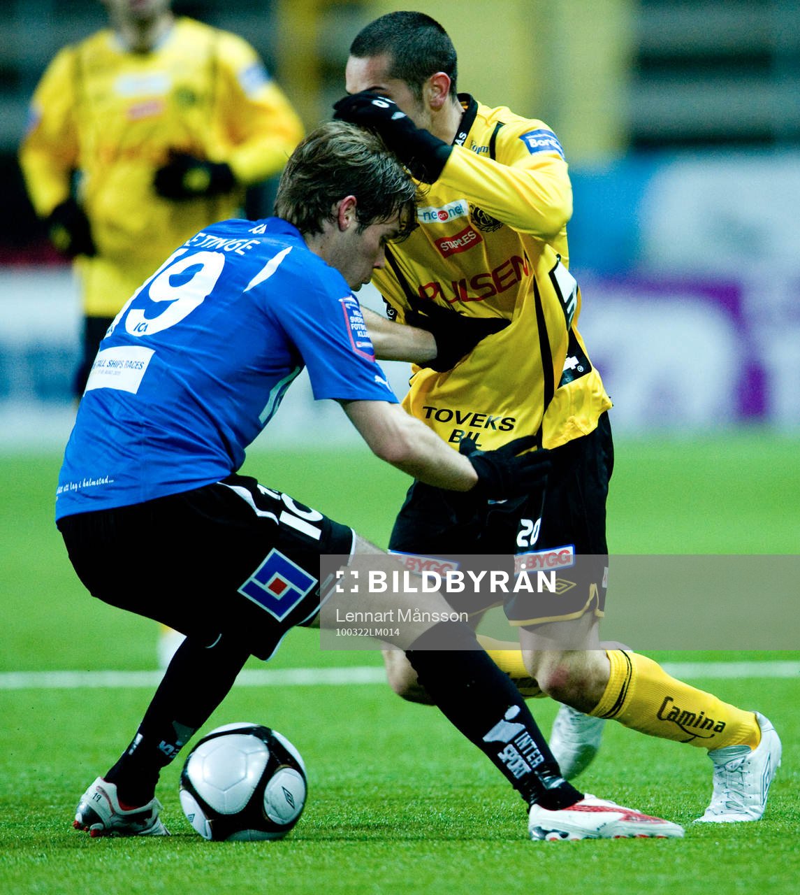 Emil Salomonsson, Halmstad och Emir Bajrami, Elfsborg