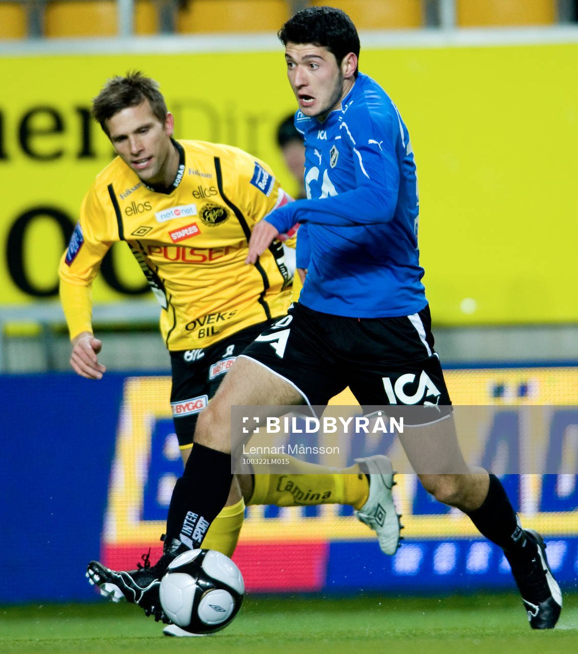 Anel Raskaj, Halmstad och Anders Svensson, Elfsborg