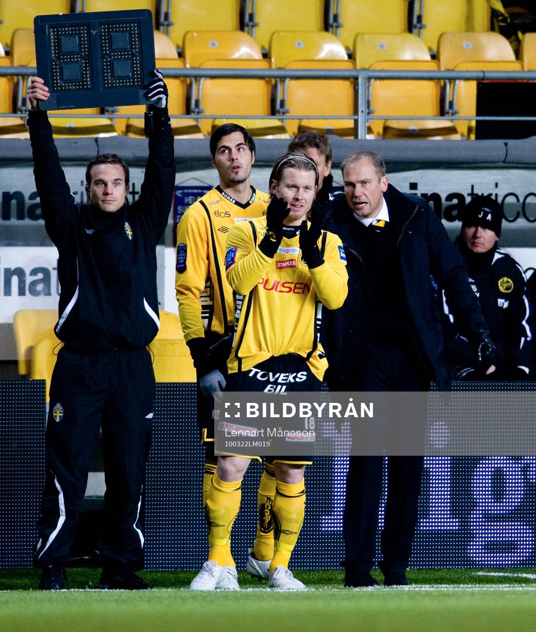 Magnus Haglund, tränare, Elfsborg och Avbytare Fredrik