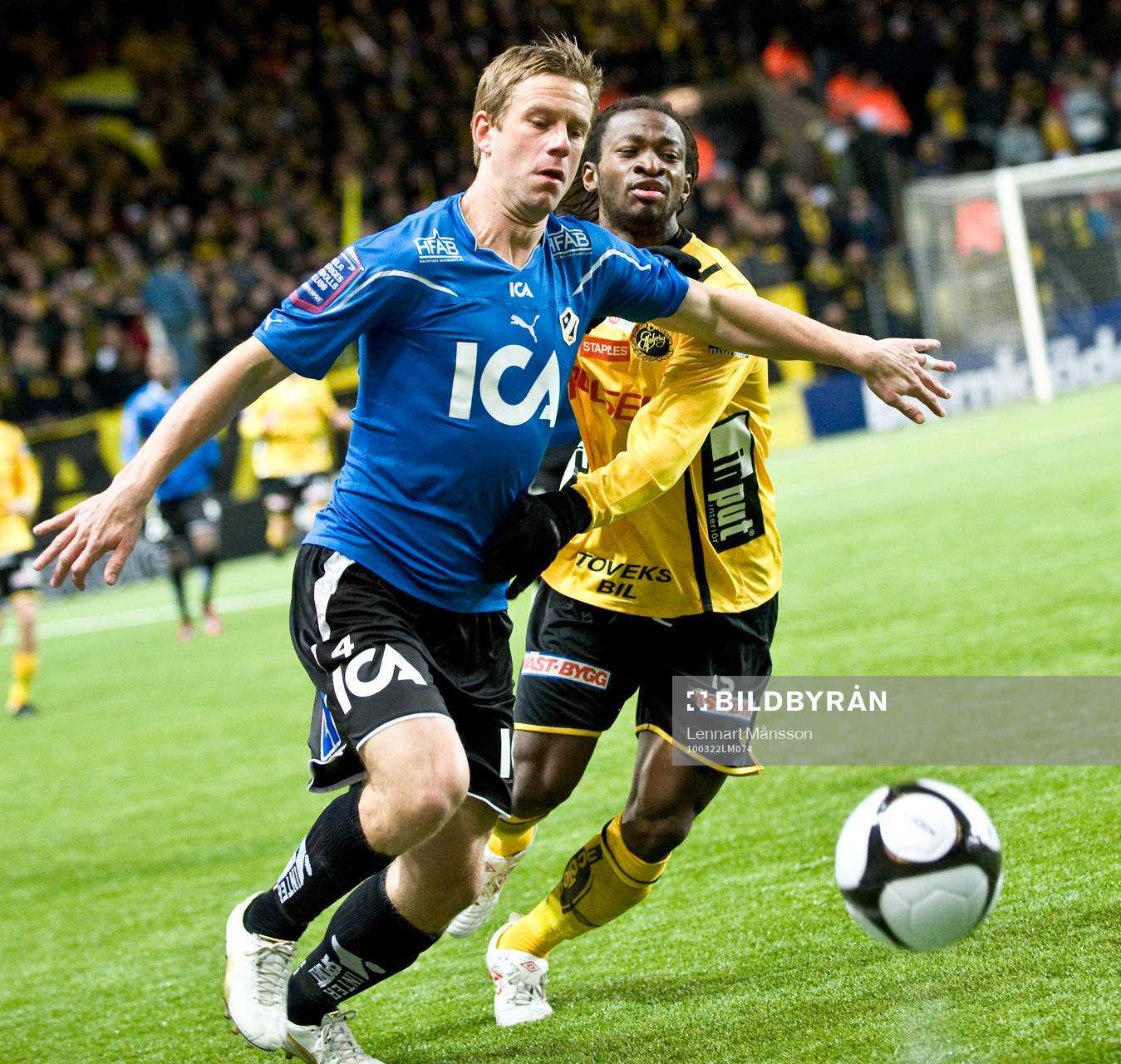 Tommy Jönsson, Halmstad och Amadou Jawo, Elfsborg i